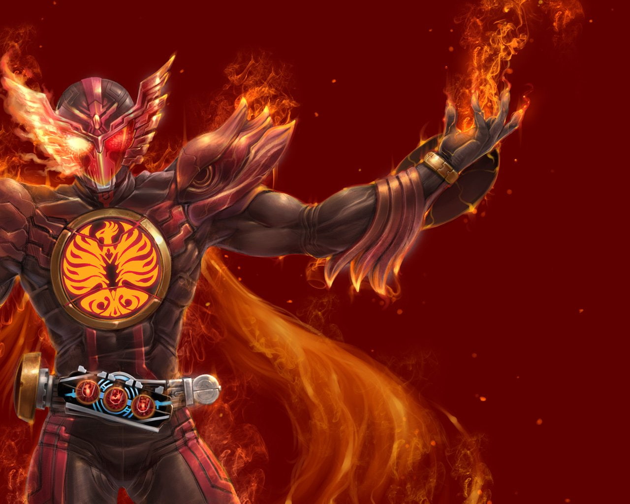 Kamen Rider Ooo, Anime, 720P, HD Wallpaper