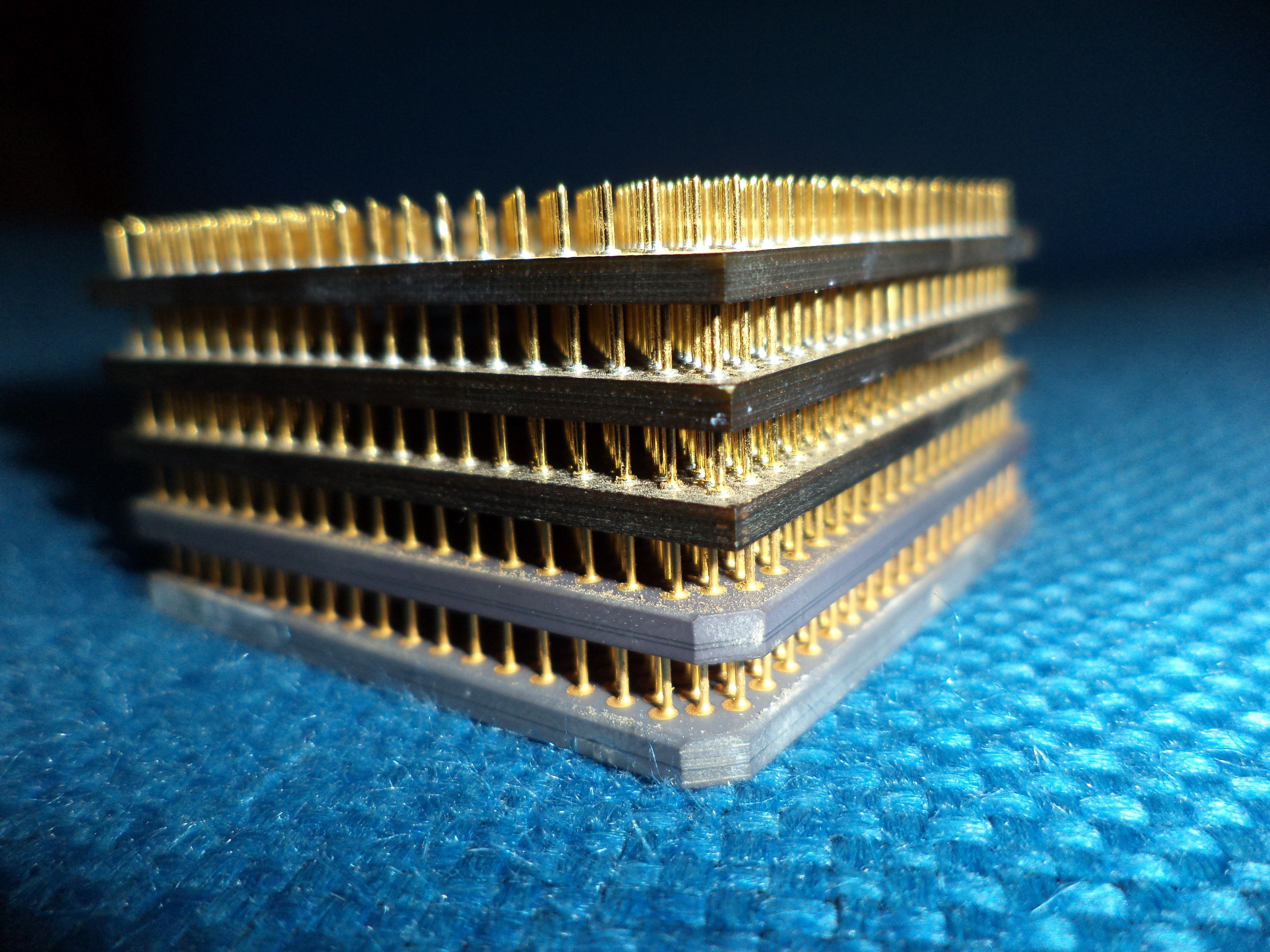 dust, CPU, 4K, Microchip, gold, macro, Processor, technology, HD Wallpaper