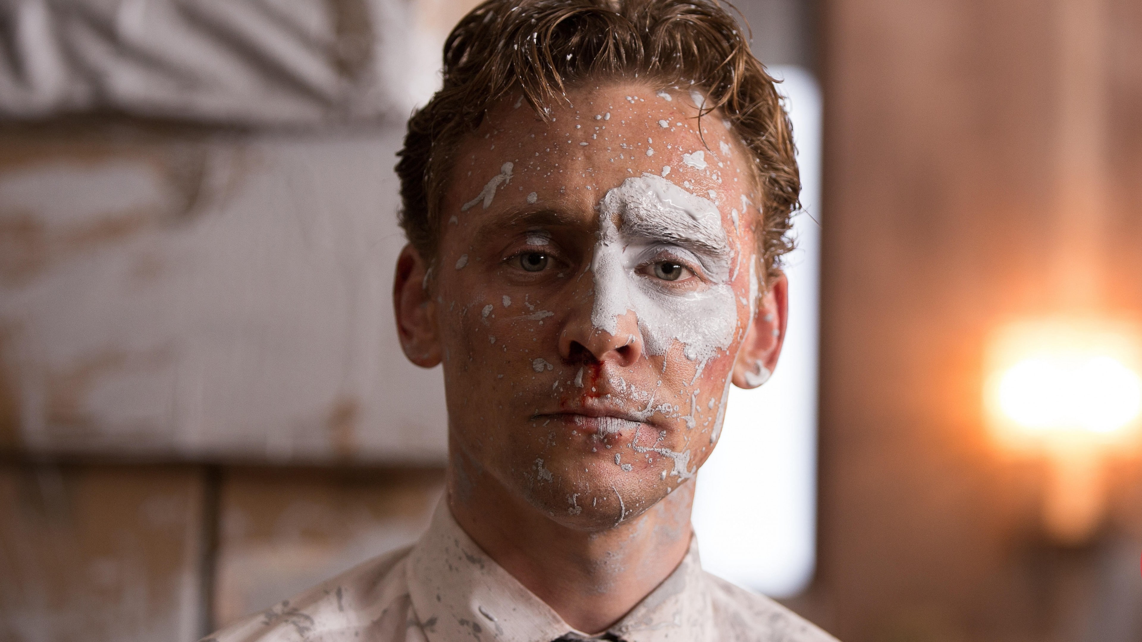 white, brown, best movies of 2016, man, shirt, Tom Hiddleston, High-Rise, haired, dress, 4K, Sienna Miller, HD Wallpaper