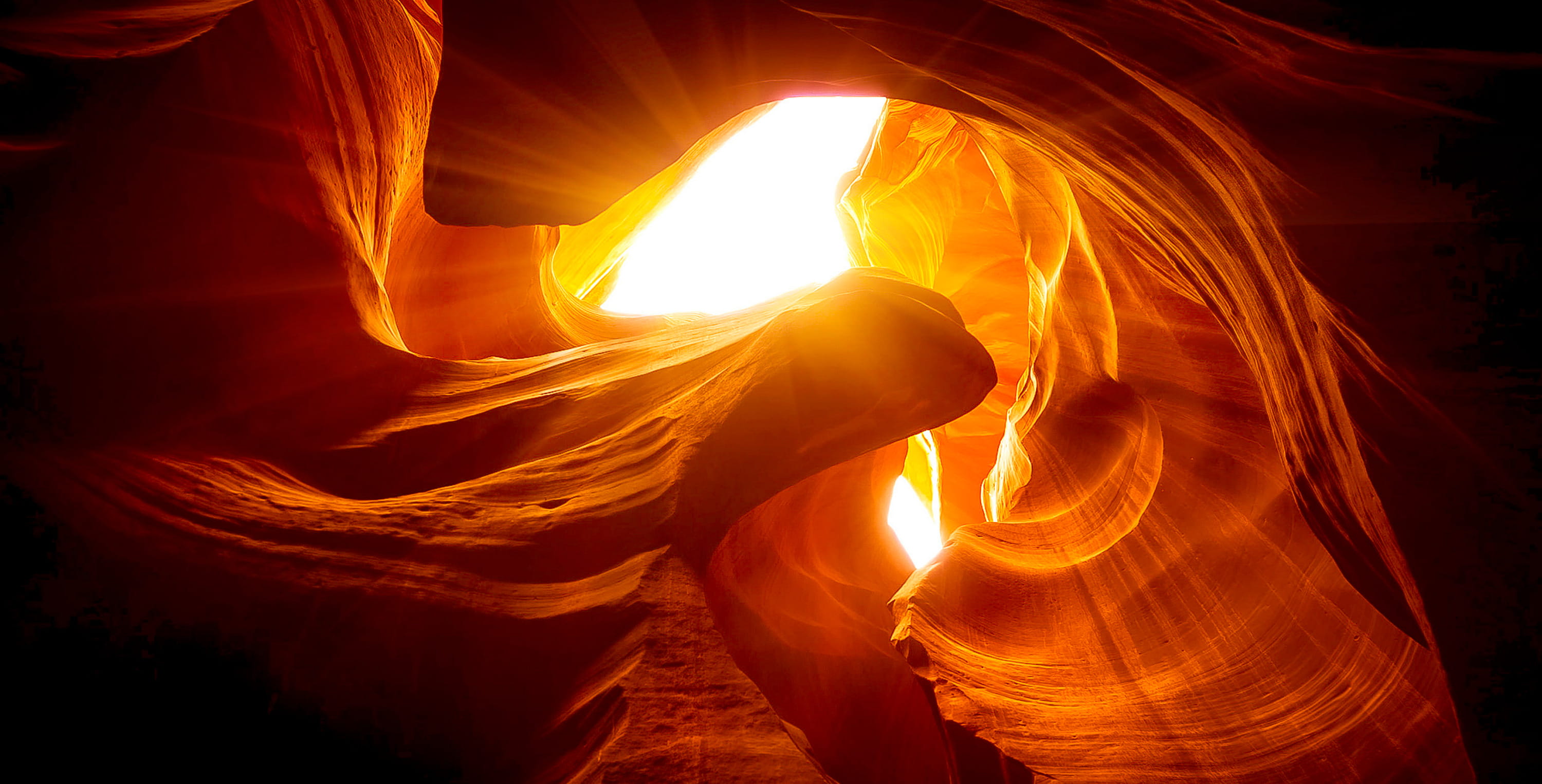 antelope, eroded, motion, blur, heat - temperature, travel destinations, canyon, sandstone, nature, warmly, hot, beauty in nature, insubstantial, sunlight, HD Wallpaper