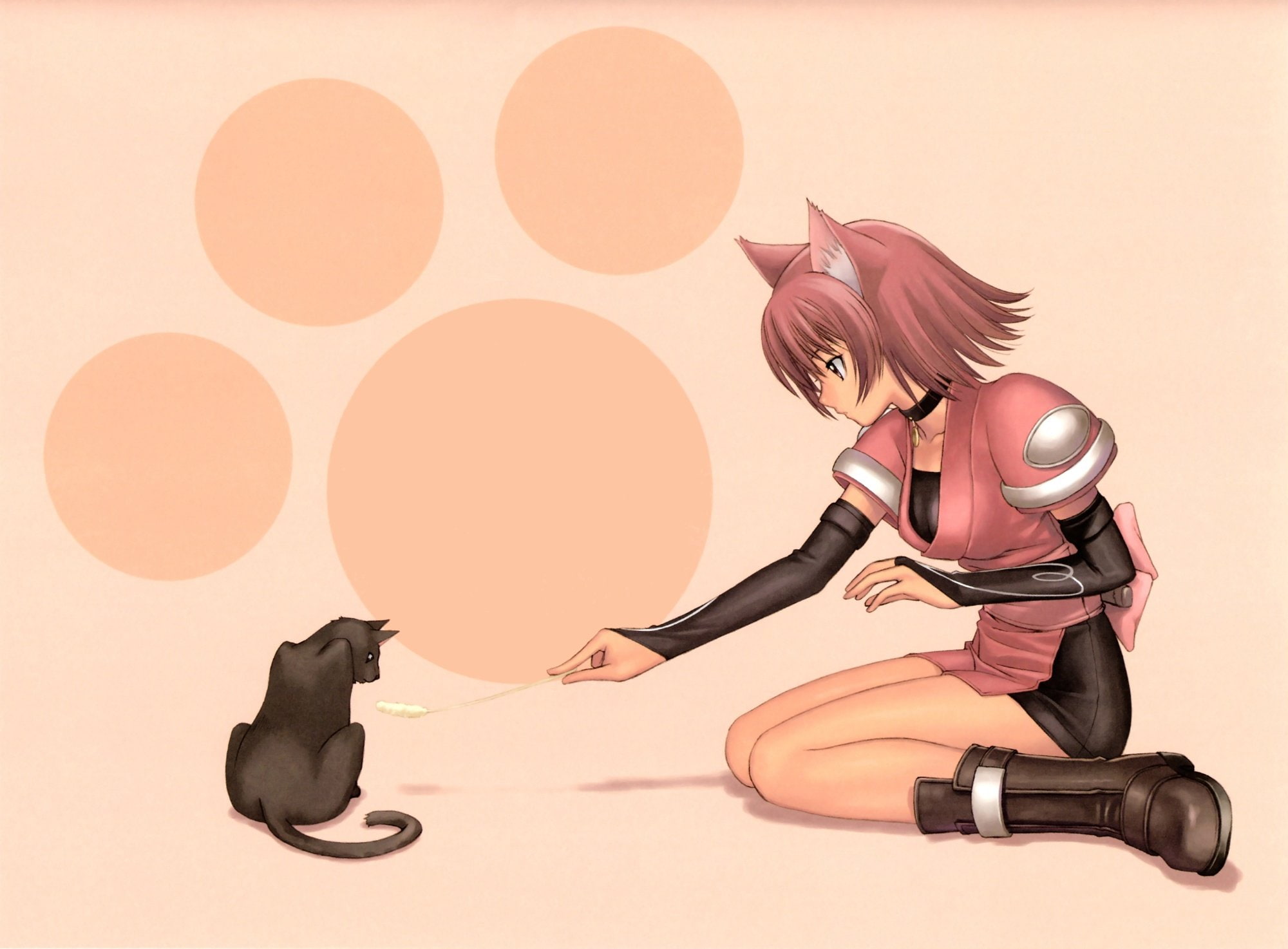 ears, tears, series, mao, taka, shining, hearts, animal, tony, nekomimi, 1080P, HD Wallpaper