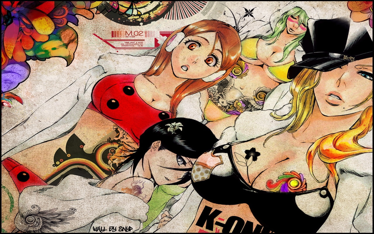 anime, art, 720P, hd, bleach, x, Snyp, HD Wallpaper