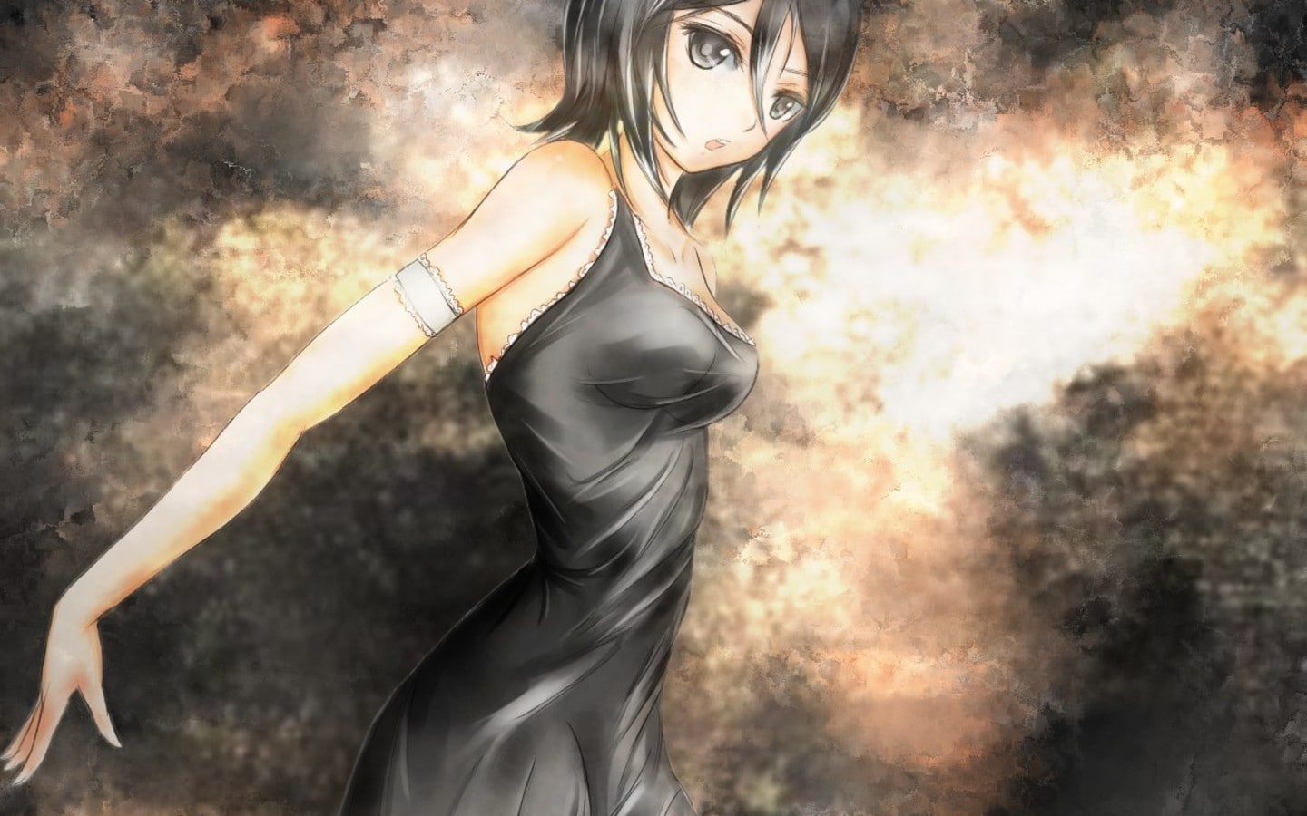 Tony Taka, Kuchiki Rukia, 720P, Bleach, anime, HD Wallpaper