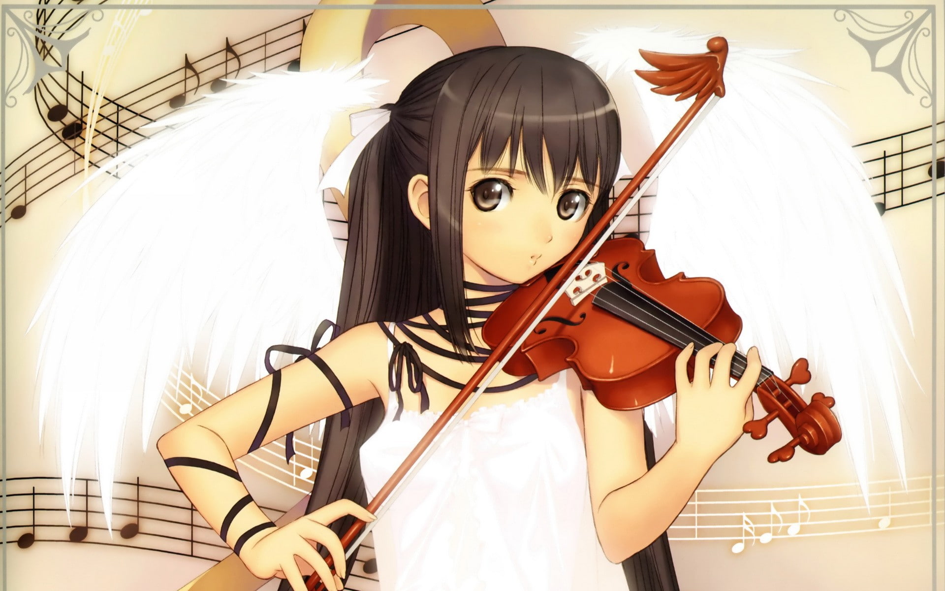 taka, tony, hd, 1080P, violin, cartoon/comic, anime, HD Wallpaper