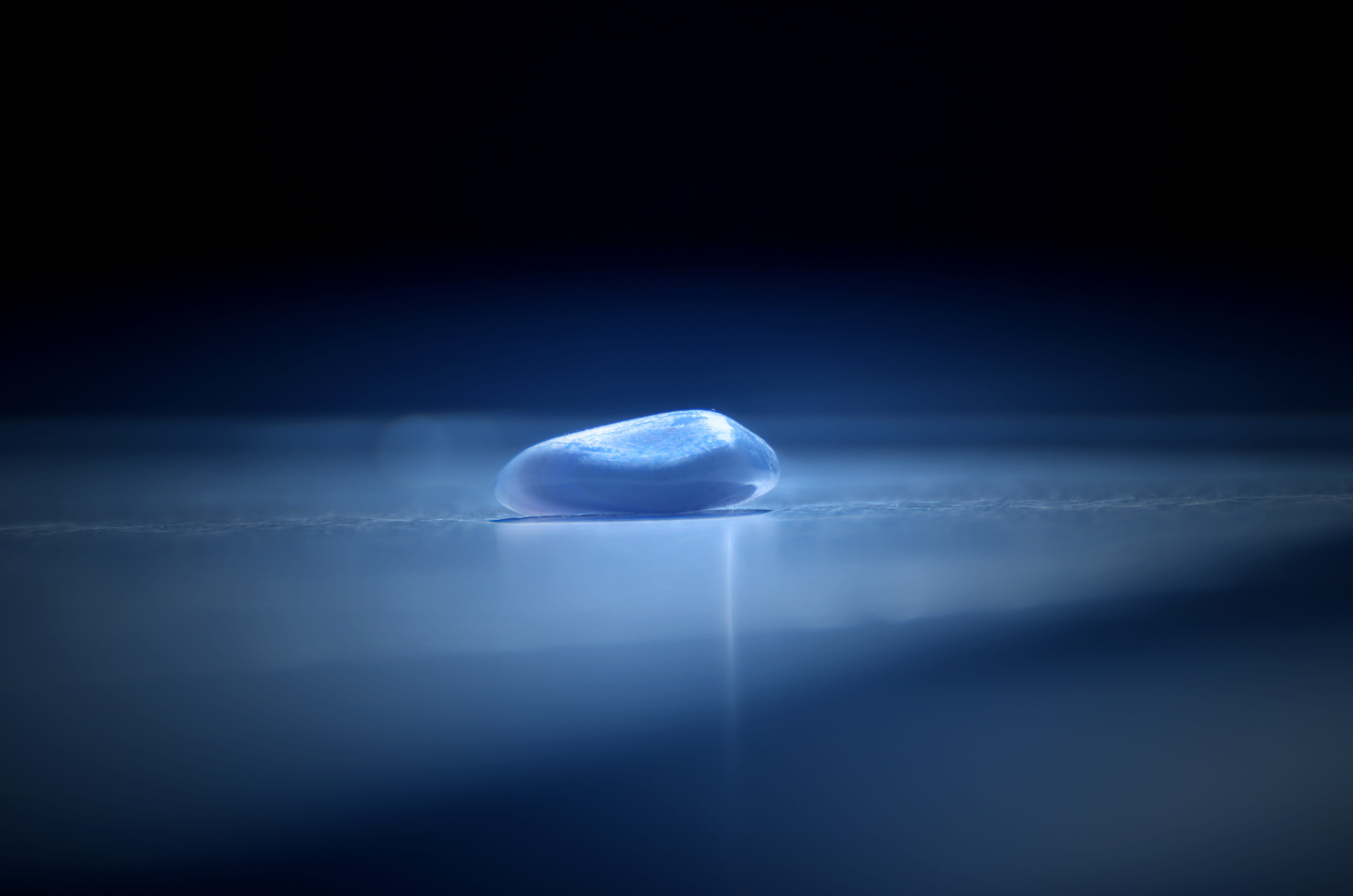 blue, color, tender, jellyfish, bright, soft, space, astronomy, cloud - sky, tranquility, beauty in nature, light, sky, single object, delicacy, dark, water, HD Wallpaper