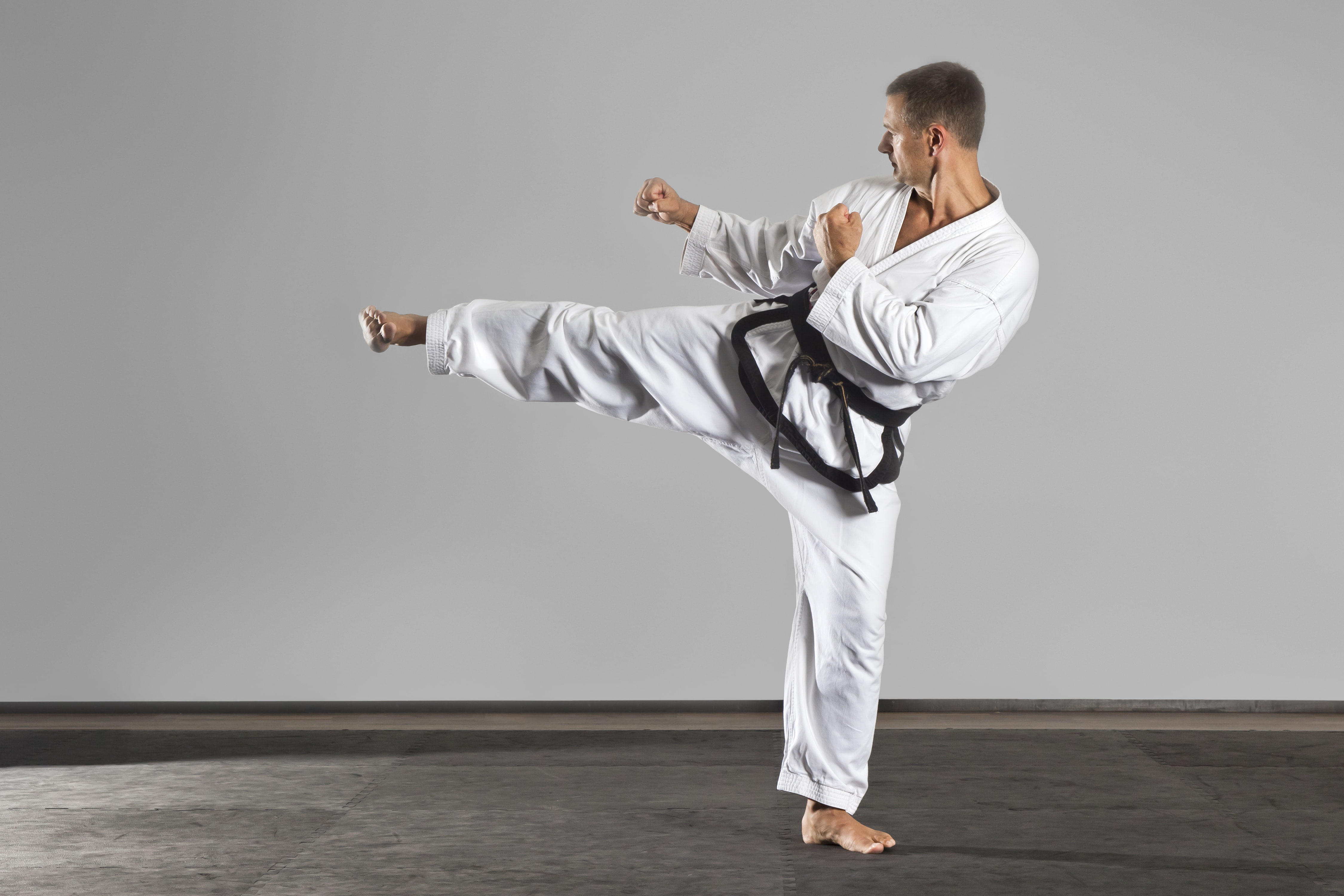 man, pose, old, kenpo karate, 4K, HD Wallpaper