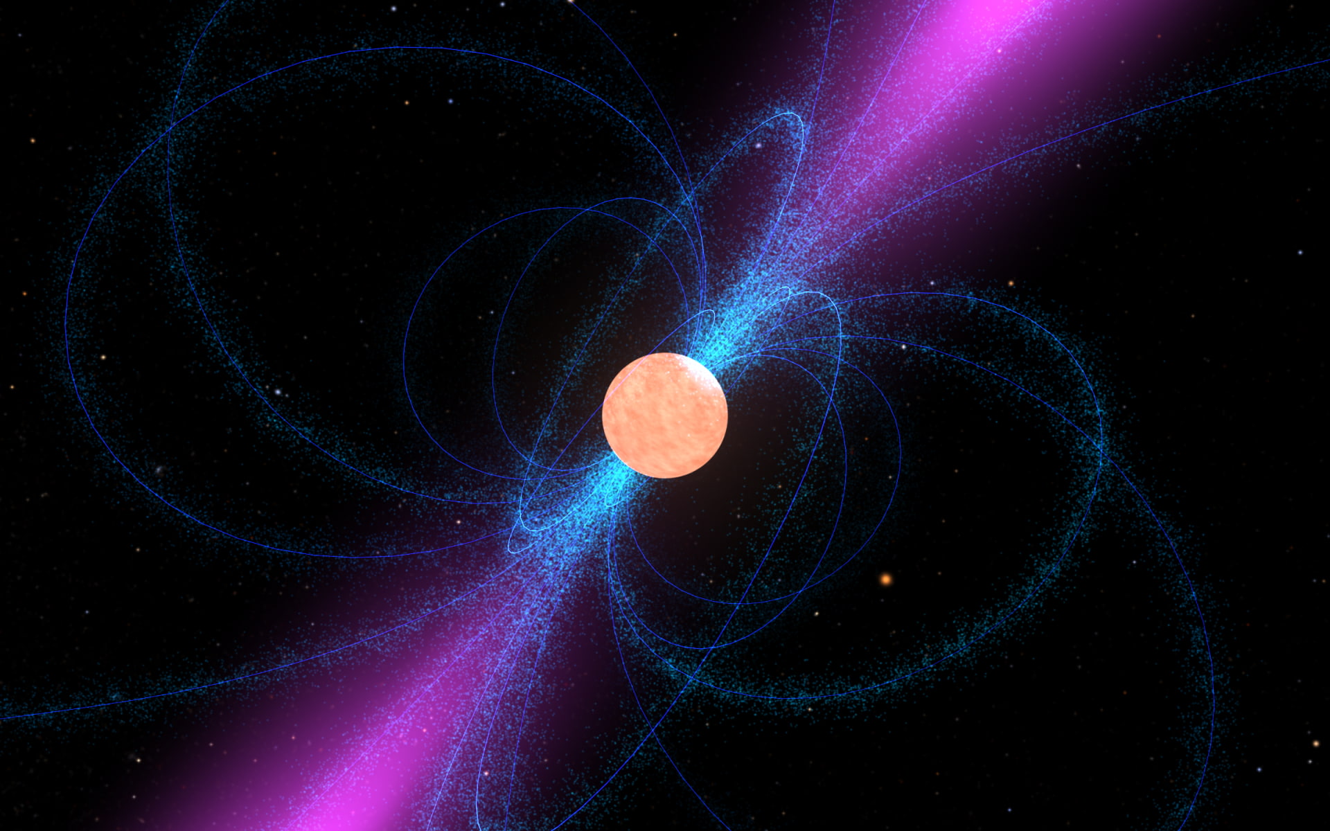 space, physics, pulsar, outer, 1080P, HD Wallpaper