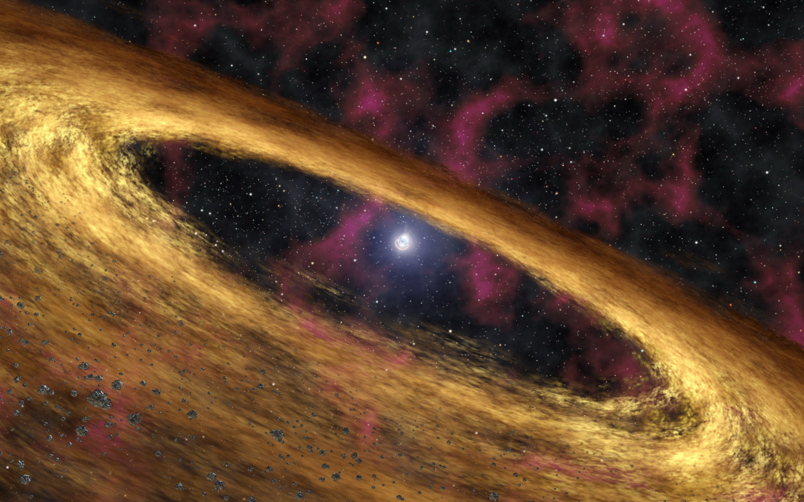 pulsar, 2K, space, HD Wallpaper