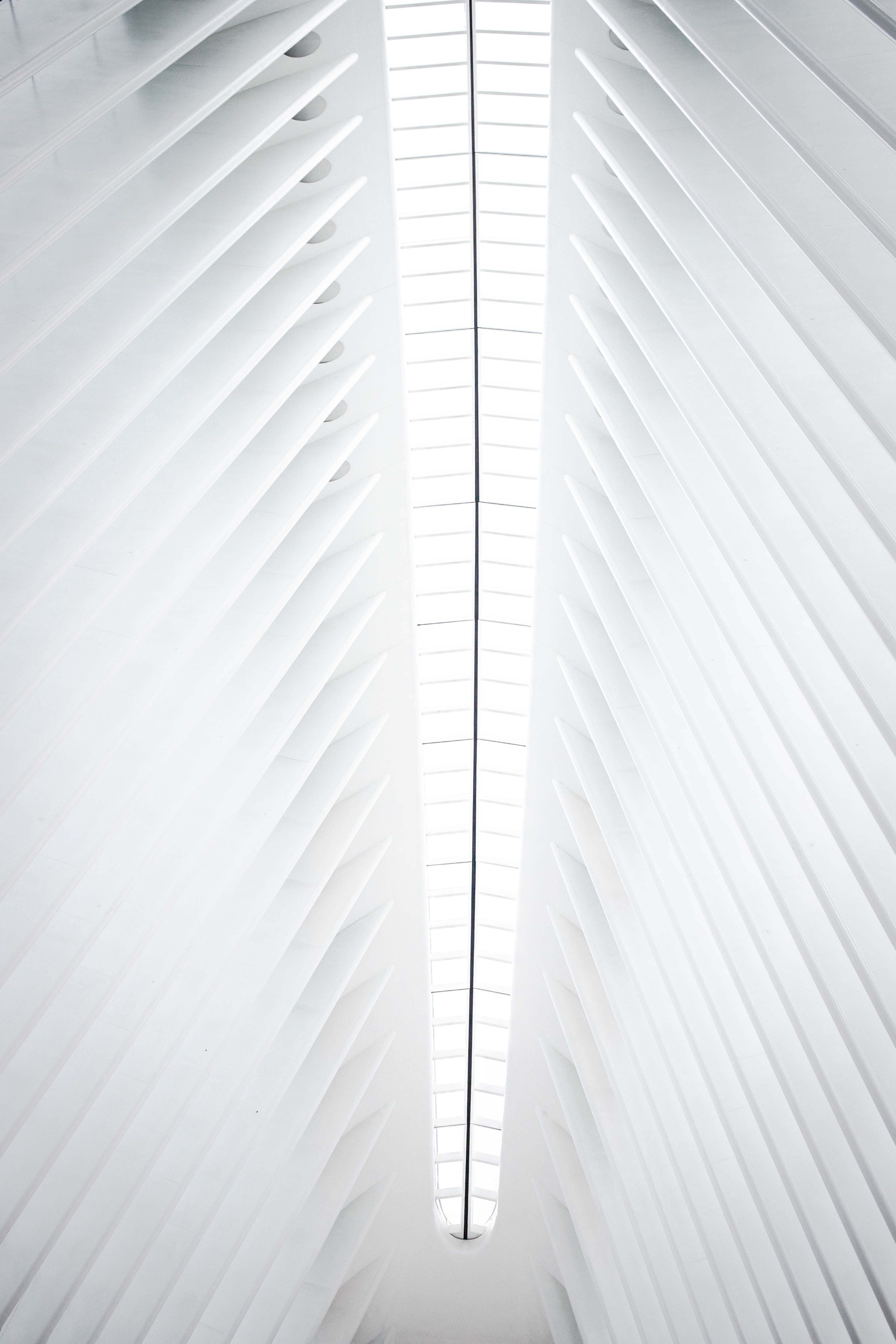 white, construction Industry, blinds, symmetry, building, new, trade, world trade center, perspective, hub, new york city, design, manhattan, one world trade center, Phone HD Wallpaper