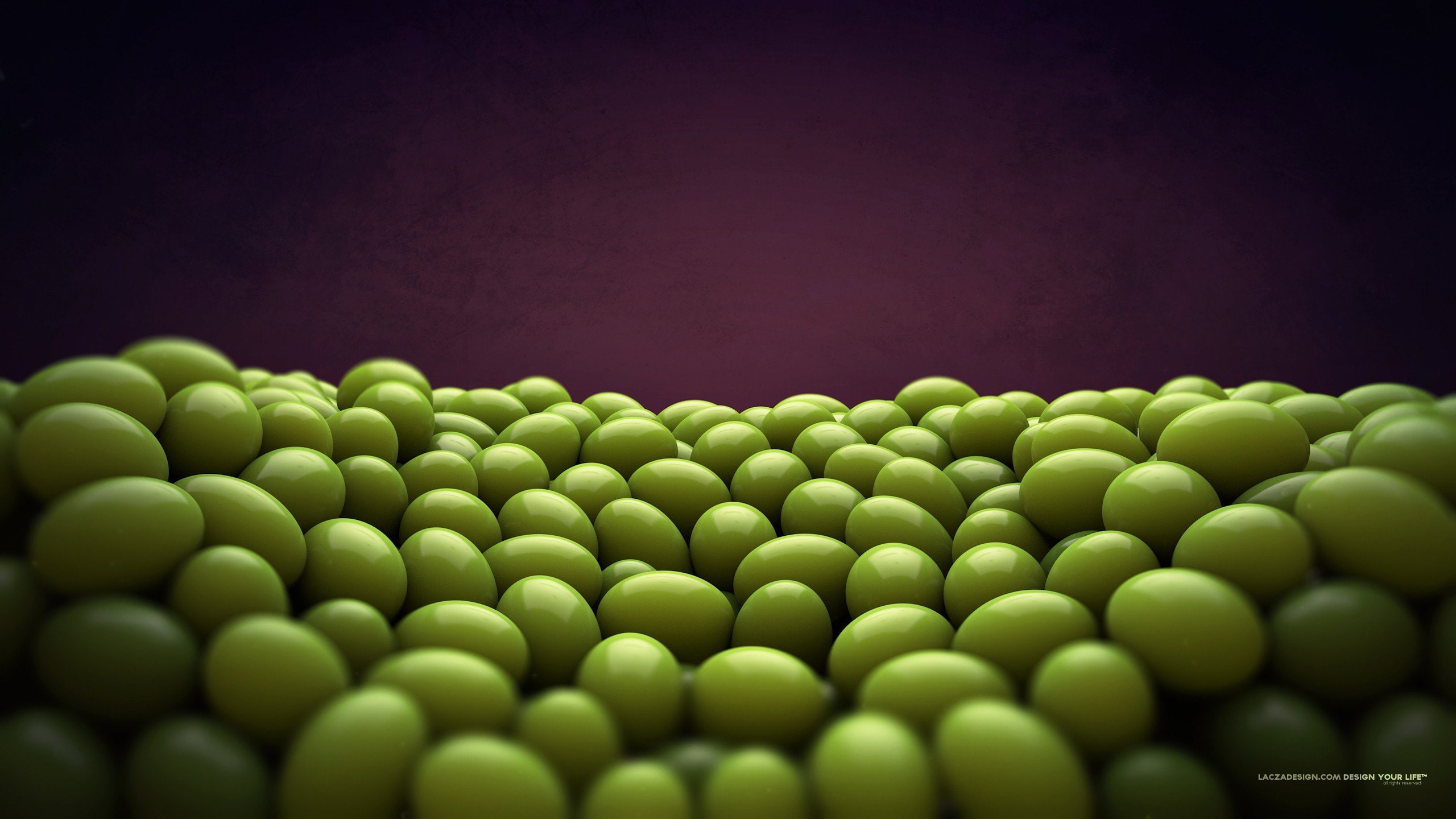 green, marbles, 2K, lacza, false, HD Wallpaper