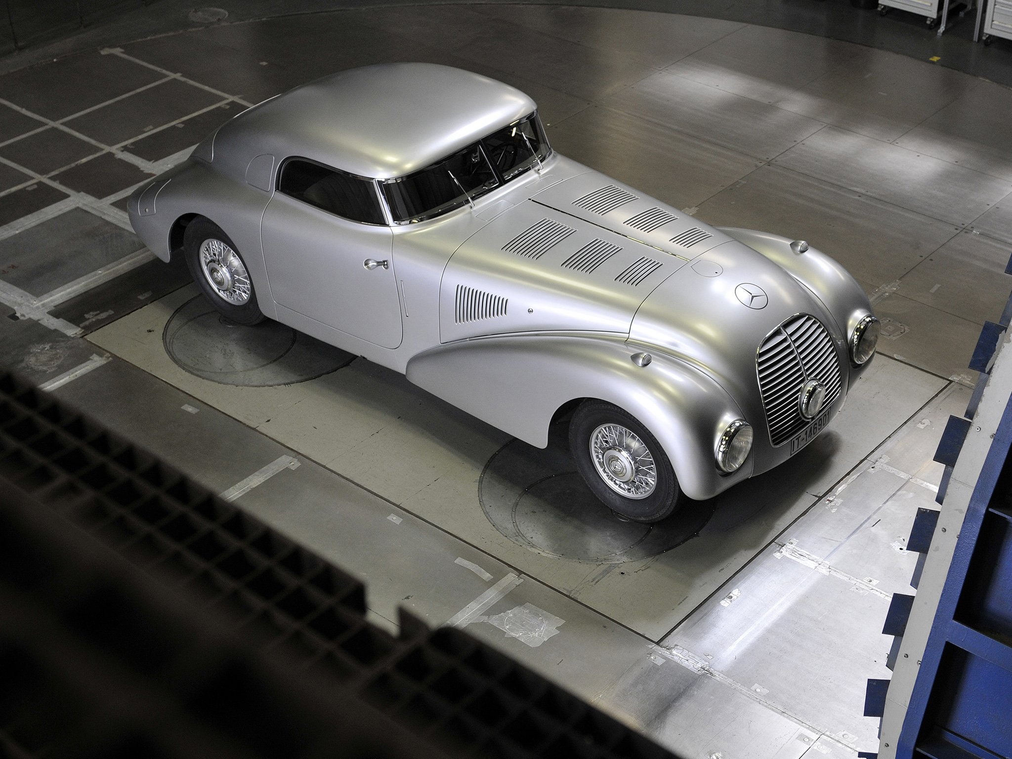 mercedes, benz, streamliner, 1080P, w29, 1938, retro, 540k, HD Wallpaper