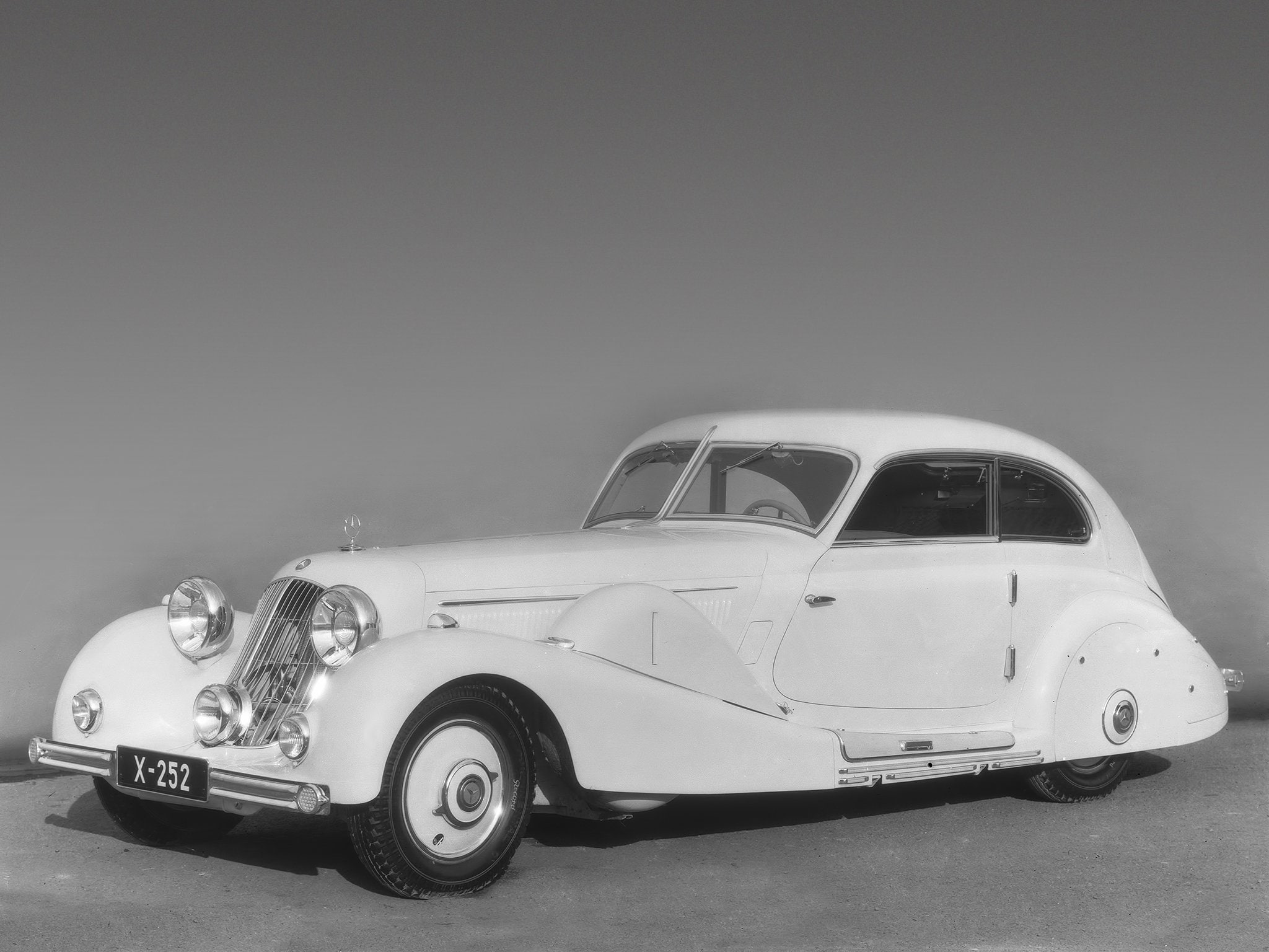 stromlinien, mercedes, retro, benz, 500k, luxury, limousine, 1080P, 1935, spezial, (w29), HD Wallpaper