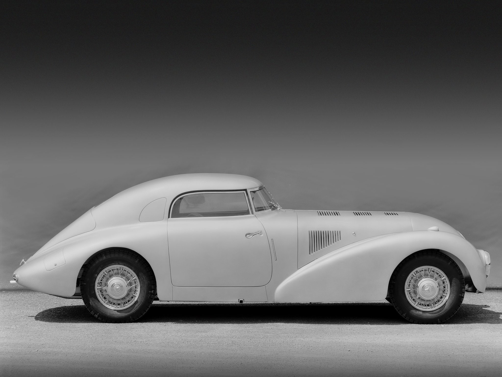 1938, streamliner, benz, 1080P, 540k, mercedes, retro, w29, HD Wallpaper