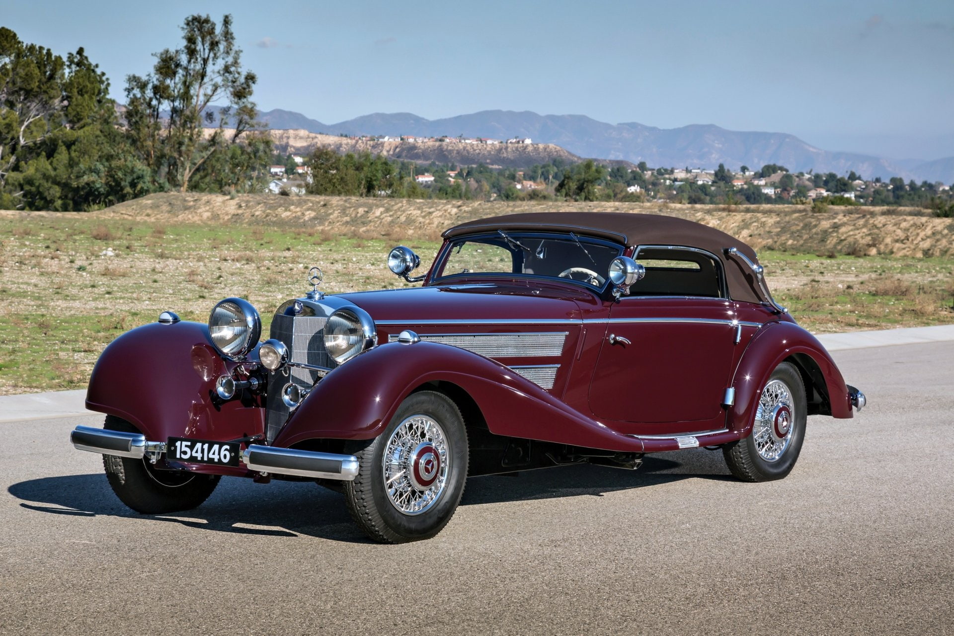1080P, Mercedes-Benz, Car, Mercedes-Benz 540K, HD Wallpaper