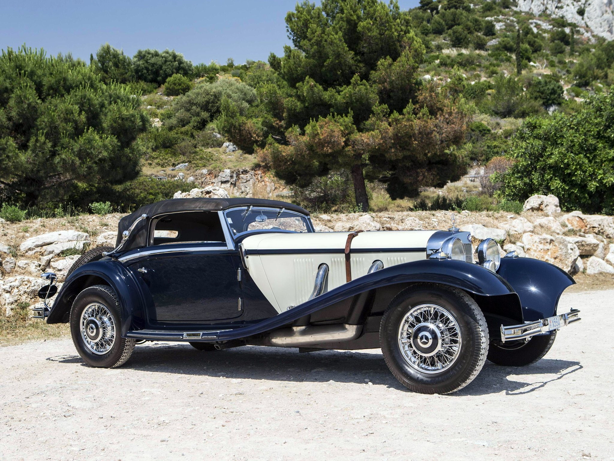 cabriolet, retro, luxury, sport, 1080P, mercedes, 1936, 540k, benz, HD Wallpaper