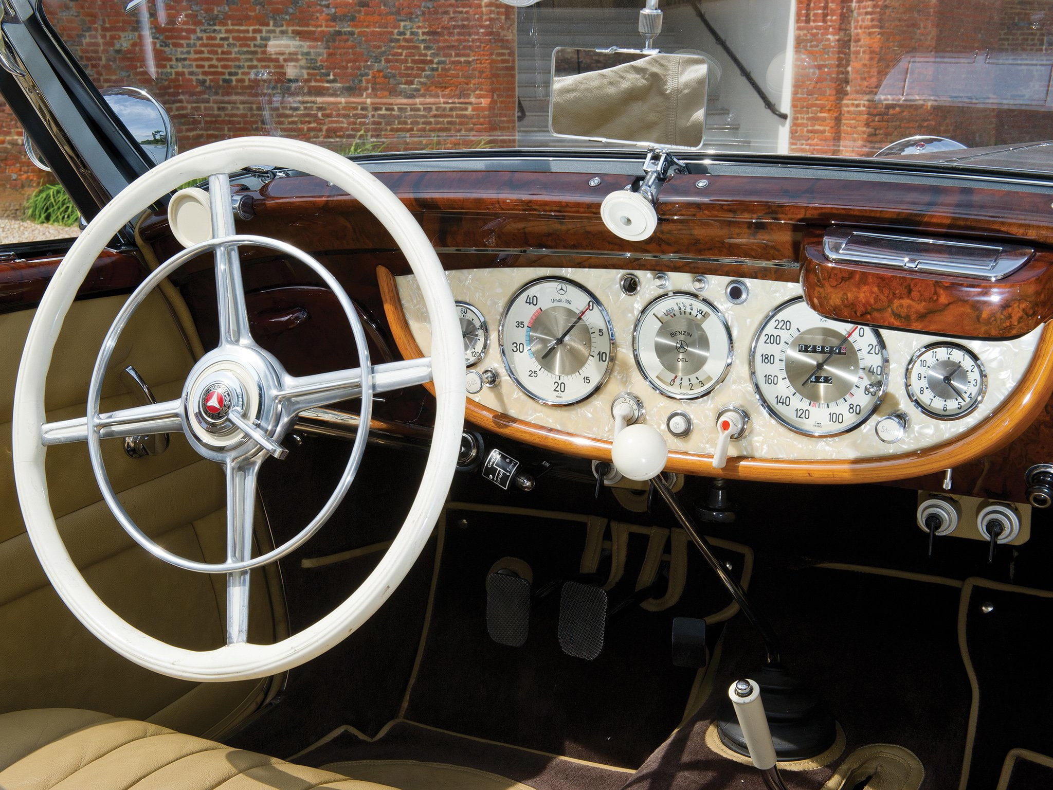 mercedes, 1080P, 1937, benz, luxury, cabriolet, 540k, retro, HD Wallpaper