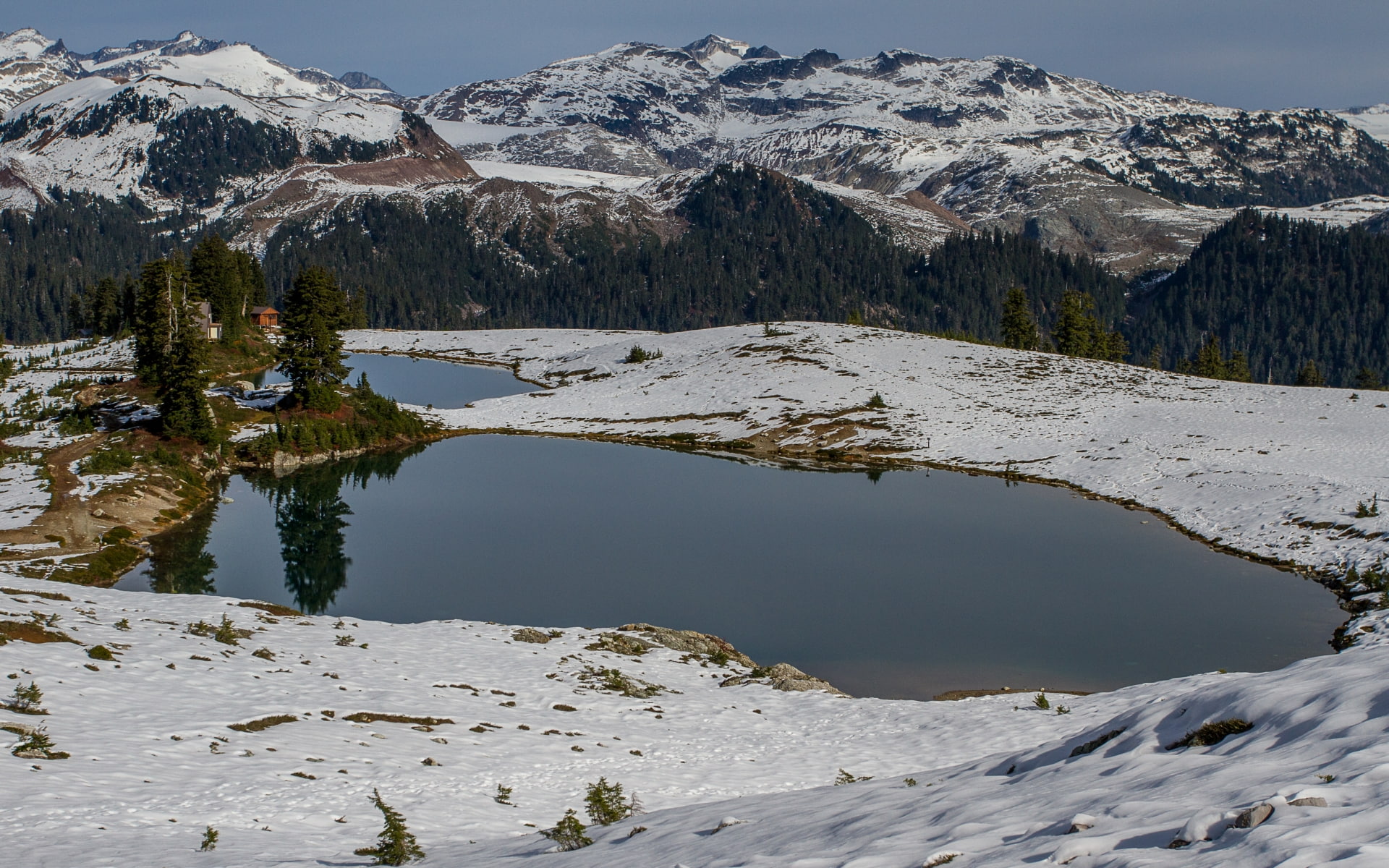 1080P, Elfin Lake, Earth, HD Wallpaper