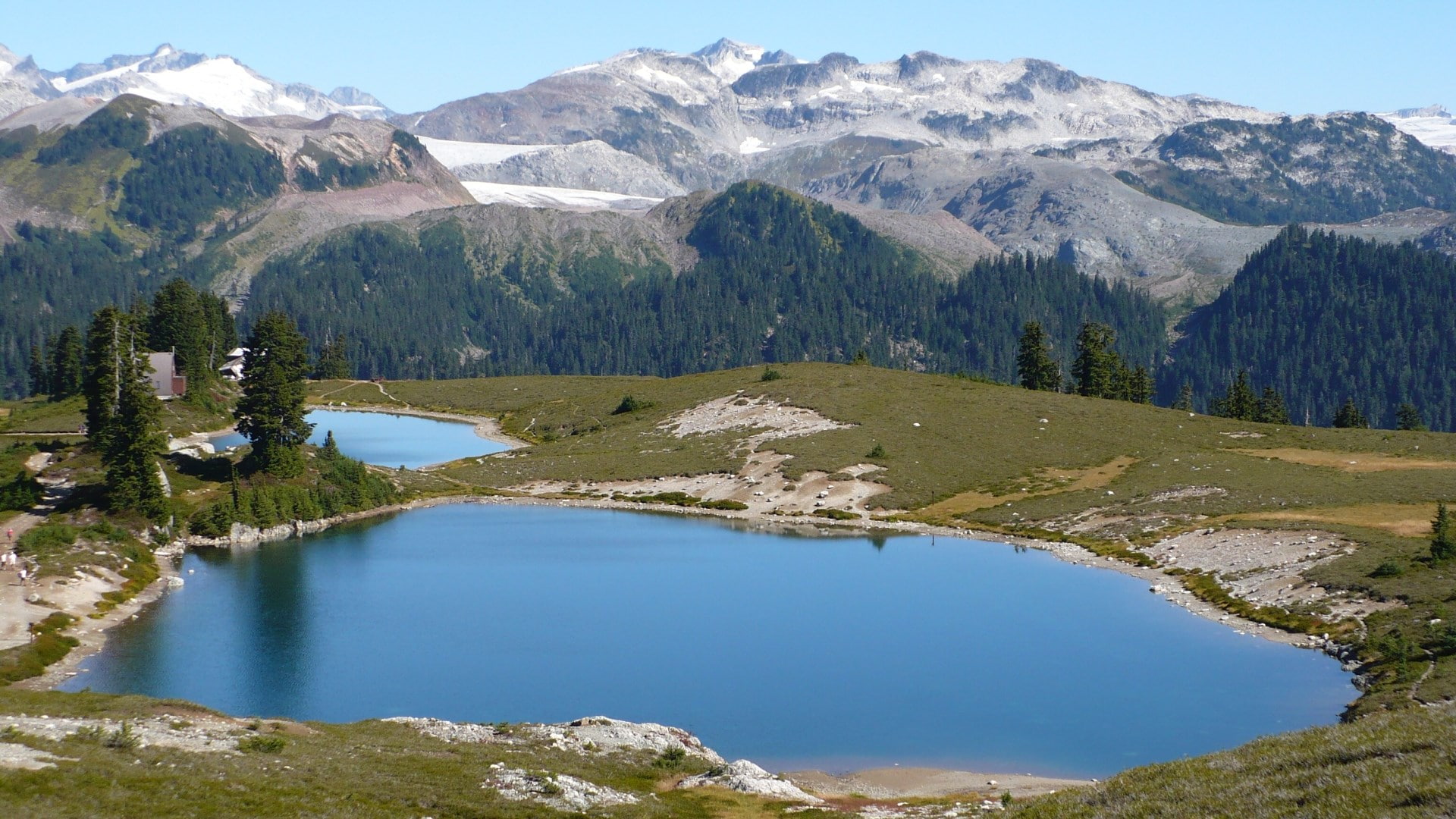 elfin lake, 1080P, HD Wallpaper