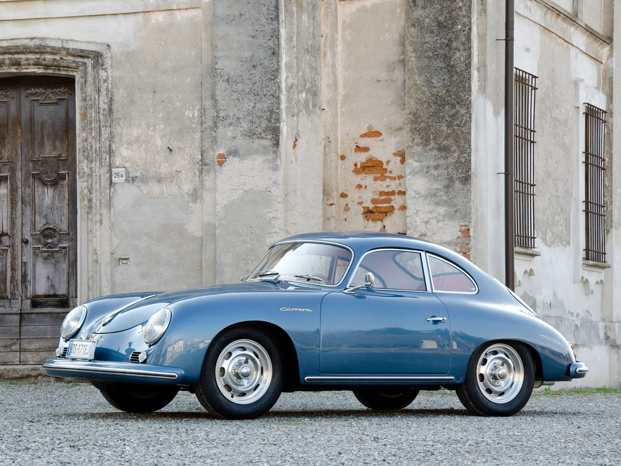 coupe, 1955, retro, 1080P, 356a, carrera, t 1, porsche, HD Wallpaper