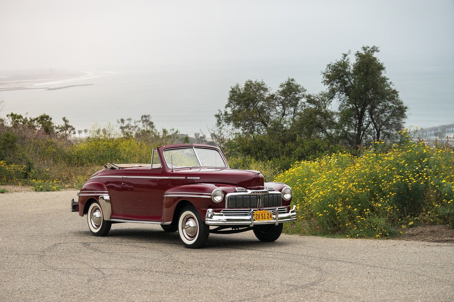 mercury, classic, 720P, cars, 1948, eight, club, convertible, HD Wallpaper