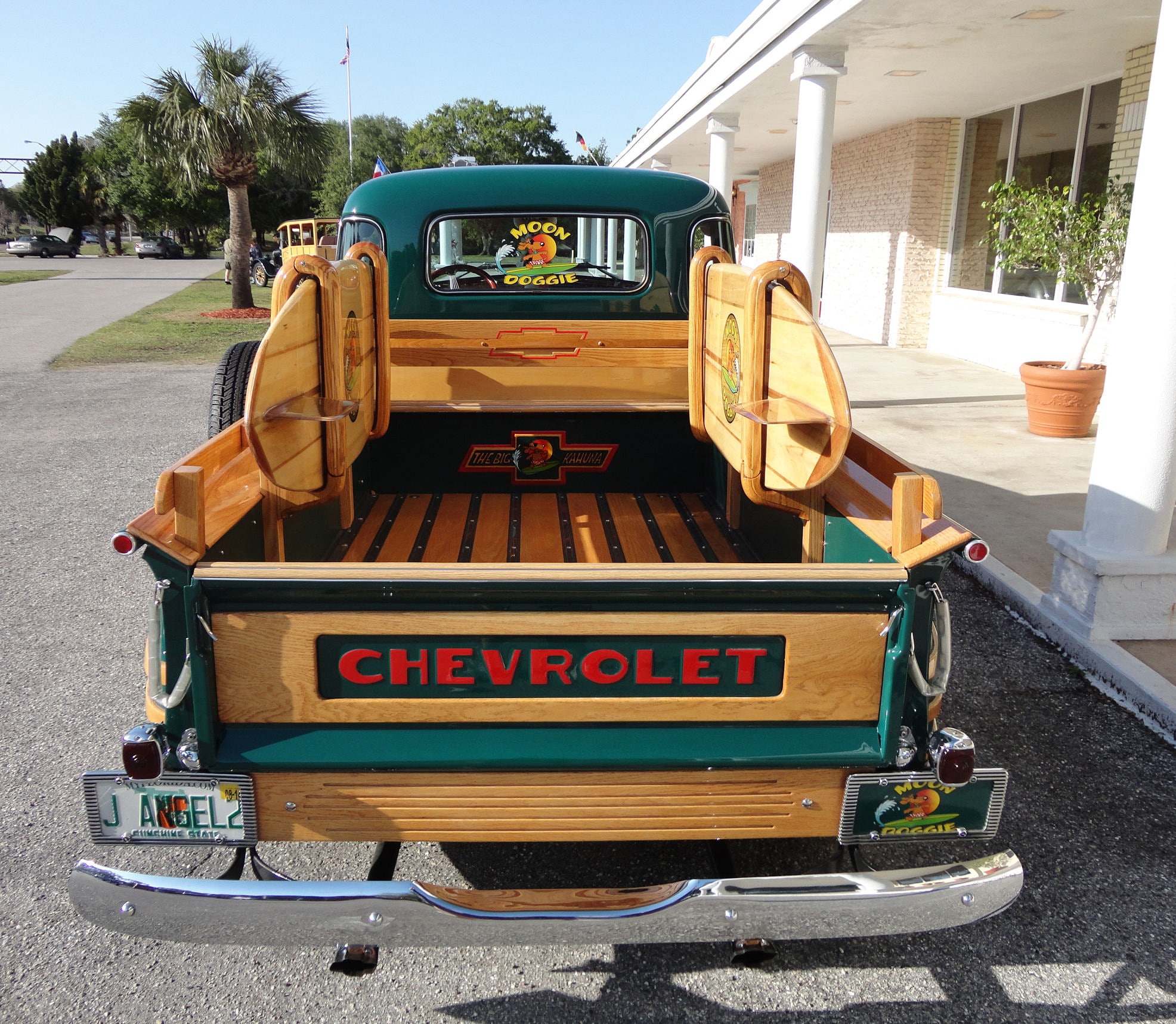 custom, woody, chevrolet, retro, 1080P, 1950, 3100, pickup, HD Wallpaper