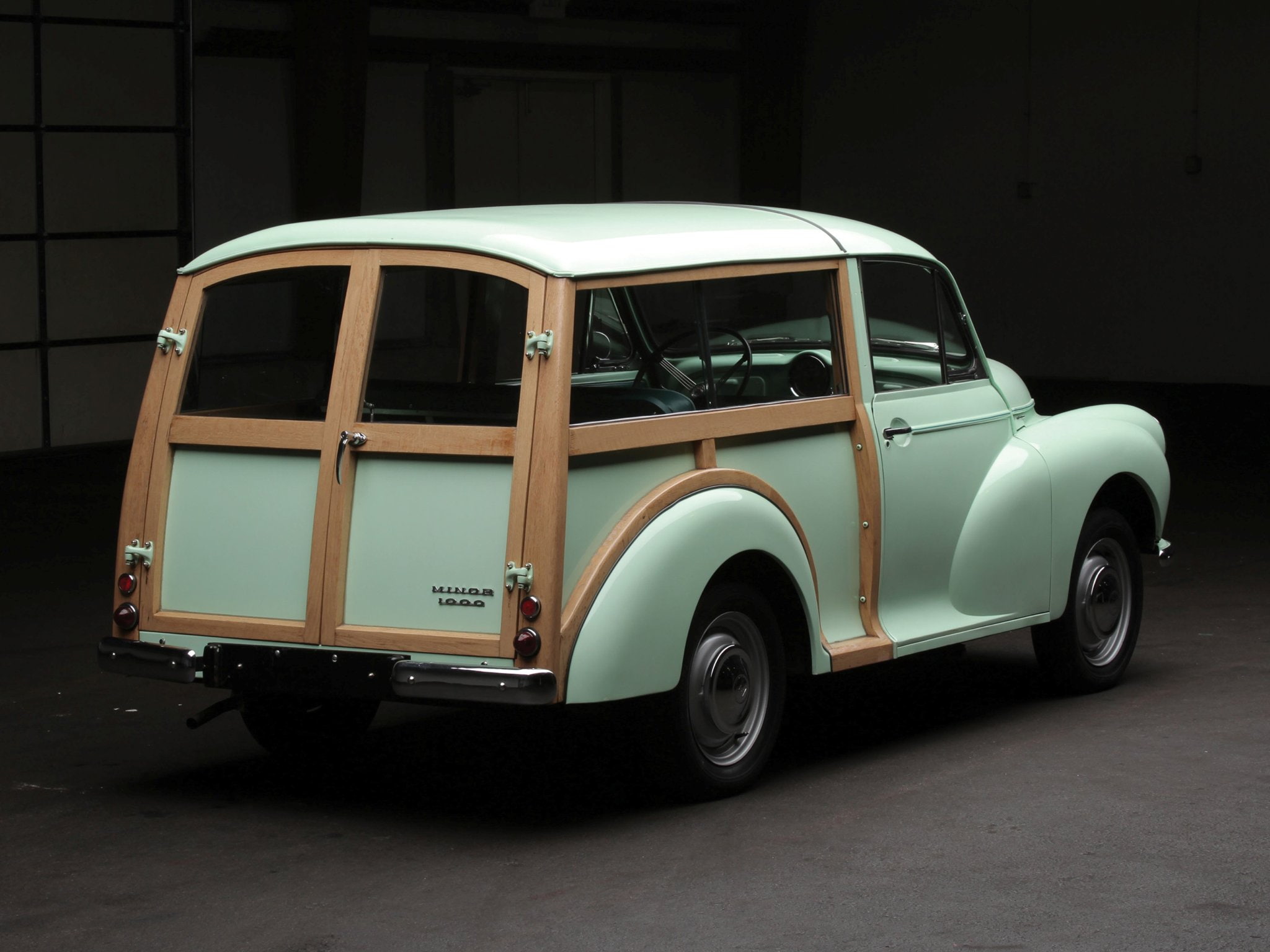 stationwagon, 1956 62, retro, 1000, morris, traveller, minor, 1080P, classic, HD Wallpaper