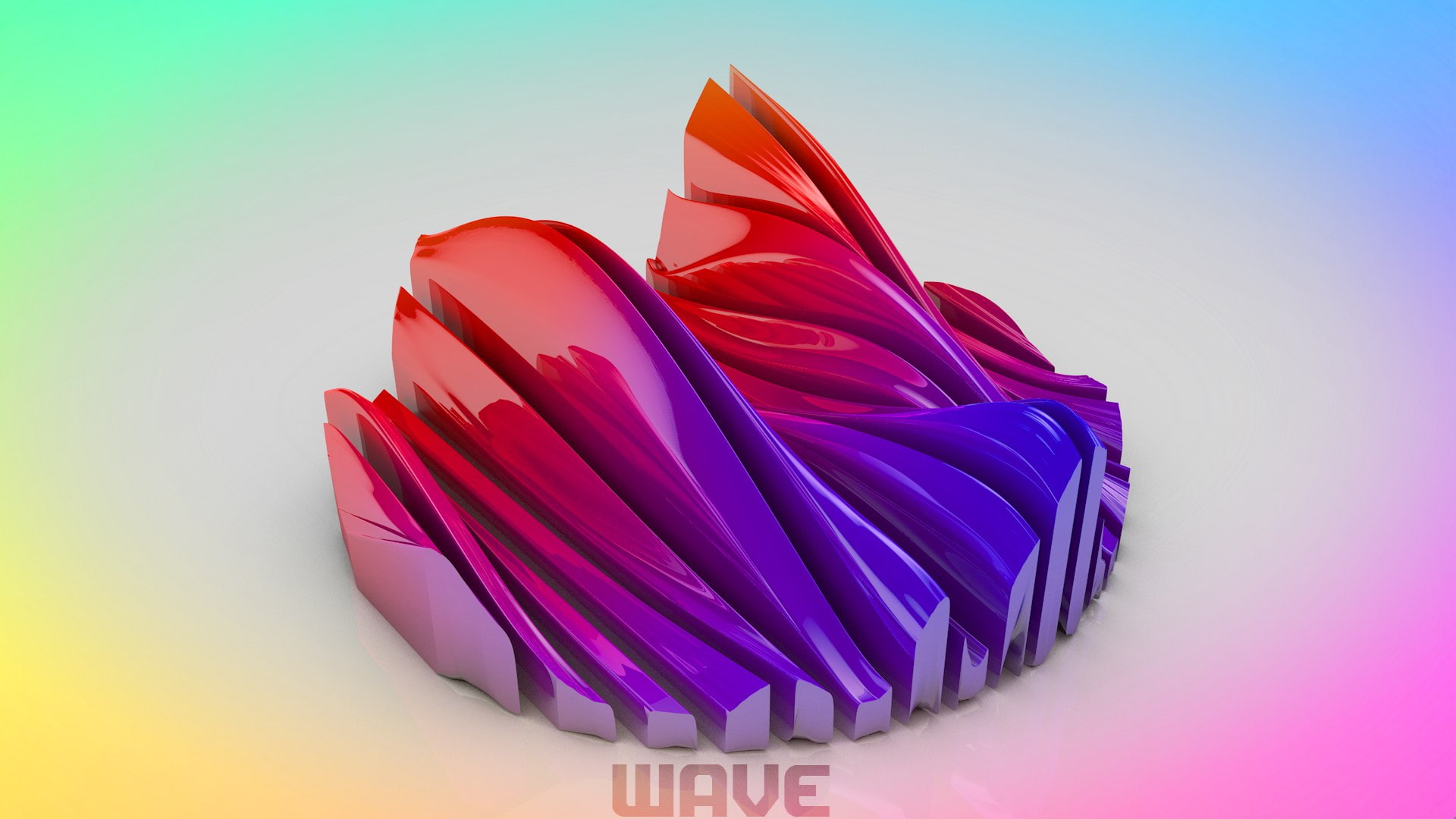 abstract, no people, fashion, multi colored, art and craft, blue, pink color, white background, pink background, large group of objects, gradient, colorful, HD Wallpaper