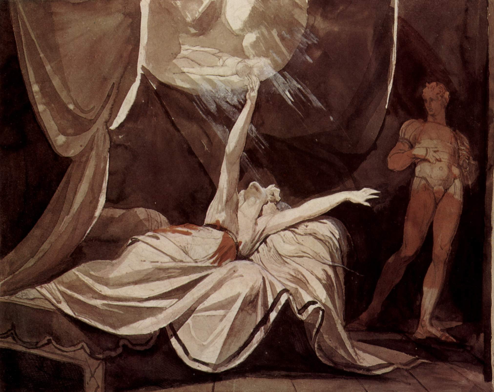 Henry Fuseli, craft, close-up, angel, human representation, creativity, male likeness, indoors, classic art, female likeness, full length, sculpture, the past, HD Wallpaper