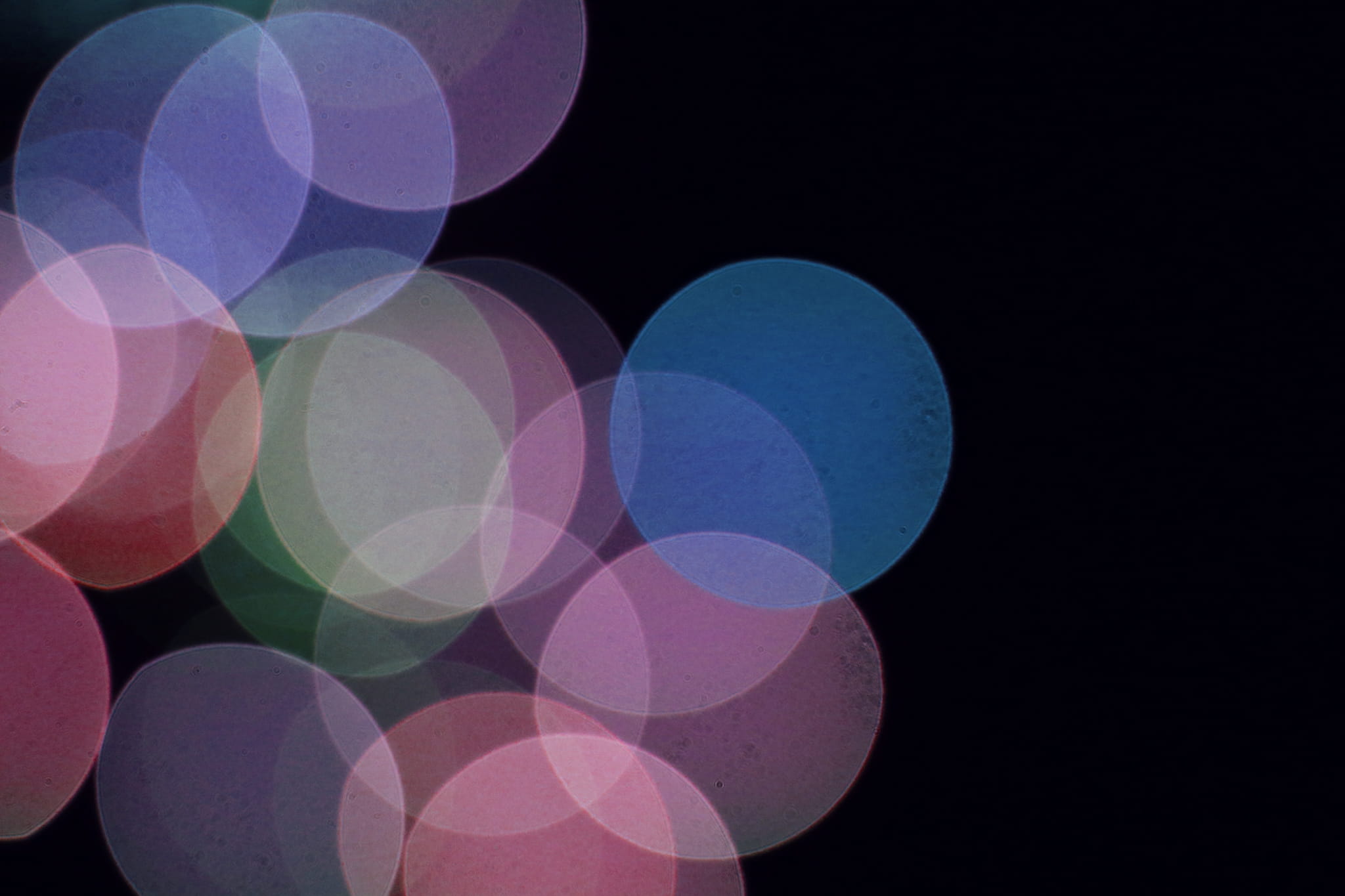 science, night, backgrounds, green round, decoration, pink, glowing, celebration, circle, day, geometric shape, lot, pattern, close-up, decor, black background, HD Wallpaper
