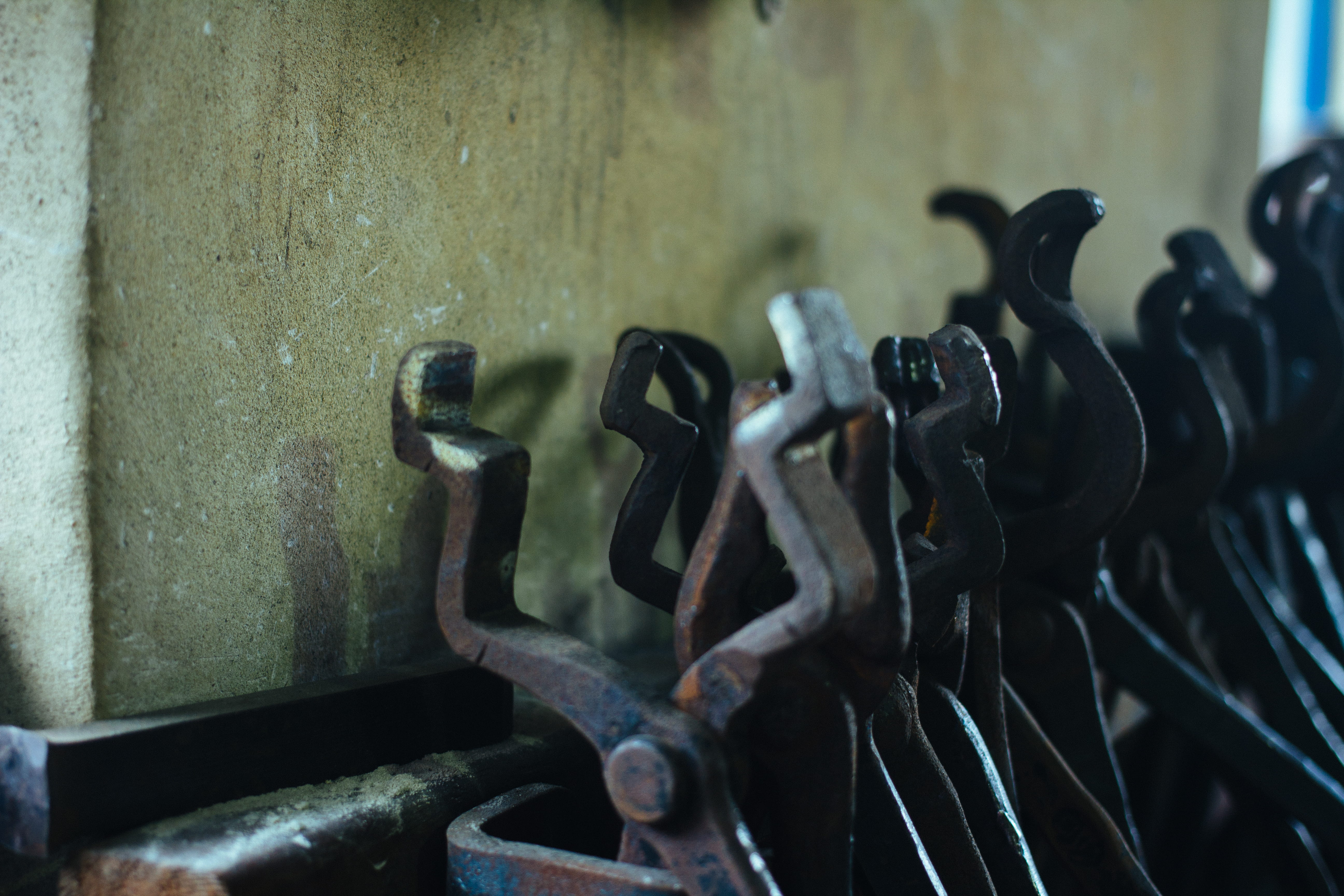 still life, factory, strength, connection, machinery, valve, 5K, old, architecture, indoors, selective focus, no people, wall - building feature, iron, HD Wallpaper