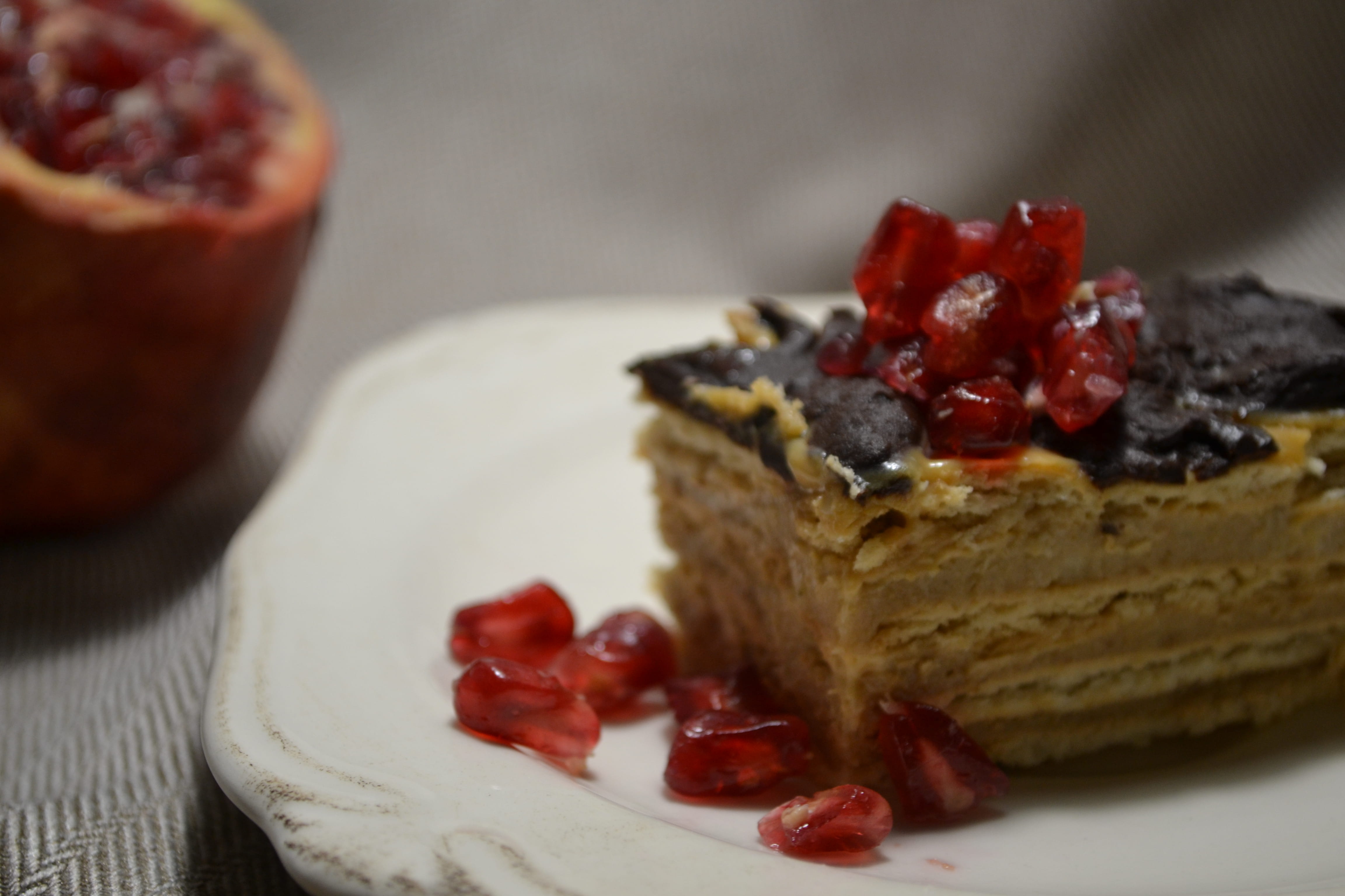 sweet food, wellbeing, temptation, dessert, red currant, close-up, healthy eating, no people, plate, red, ready-to-eat, garnish, freshness, food, focus on foreground, HD Wallpaper