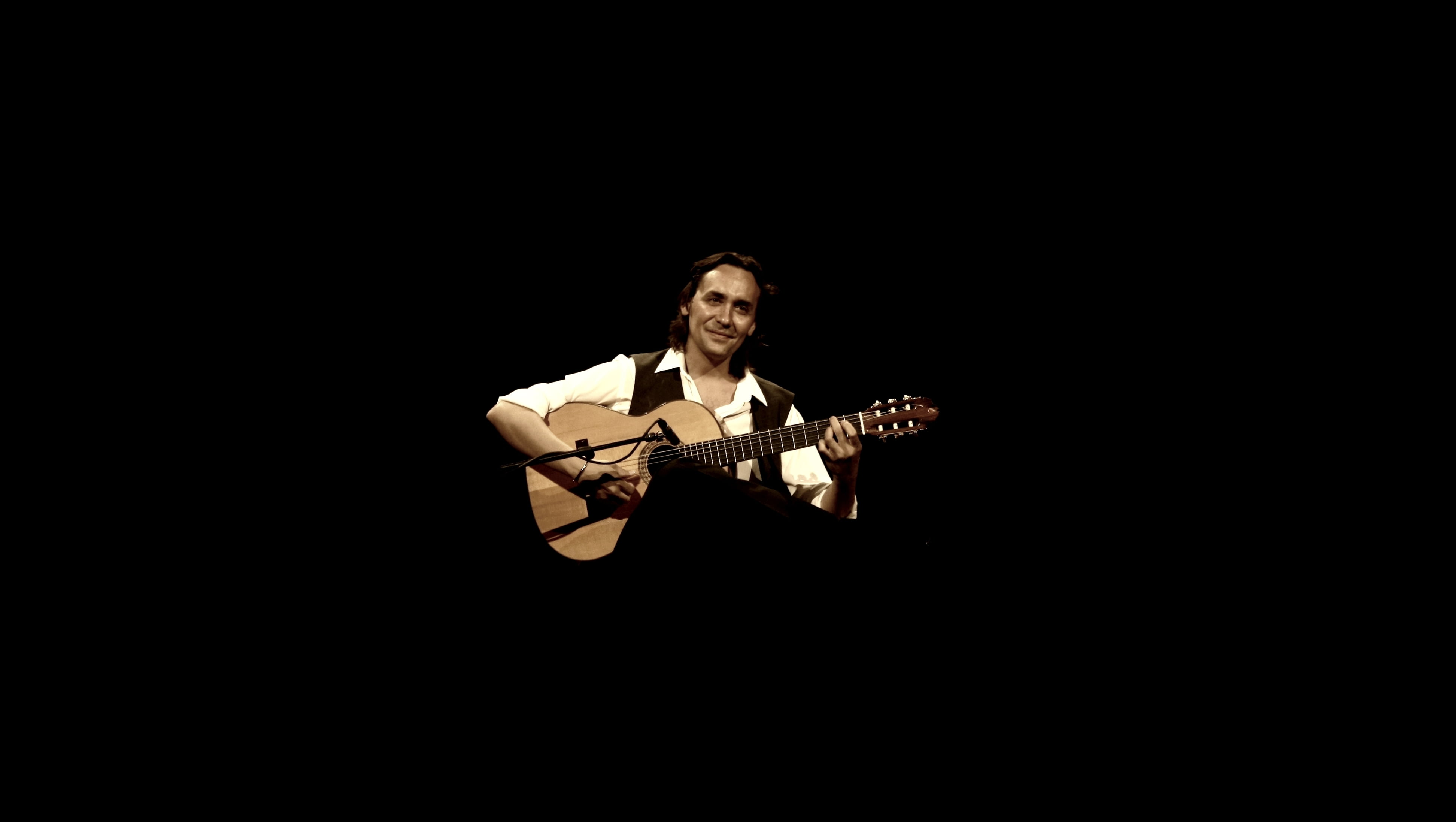 4K, guitar, musician, music, flamenco, HD Wallpaper