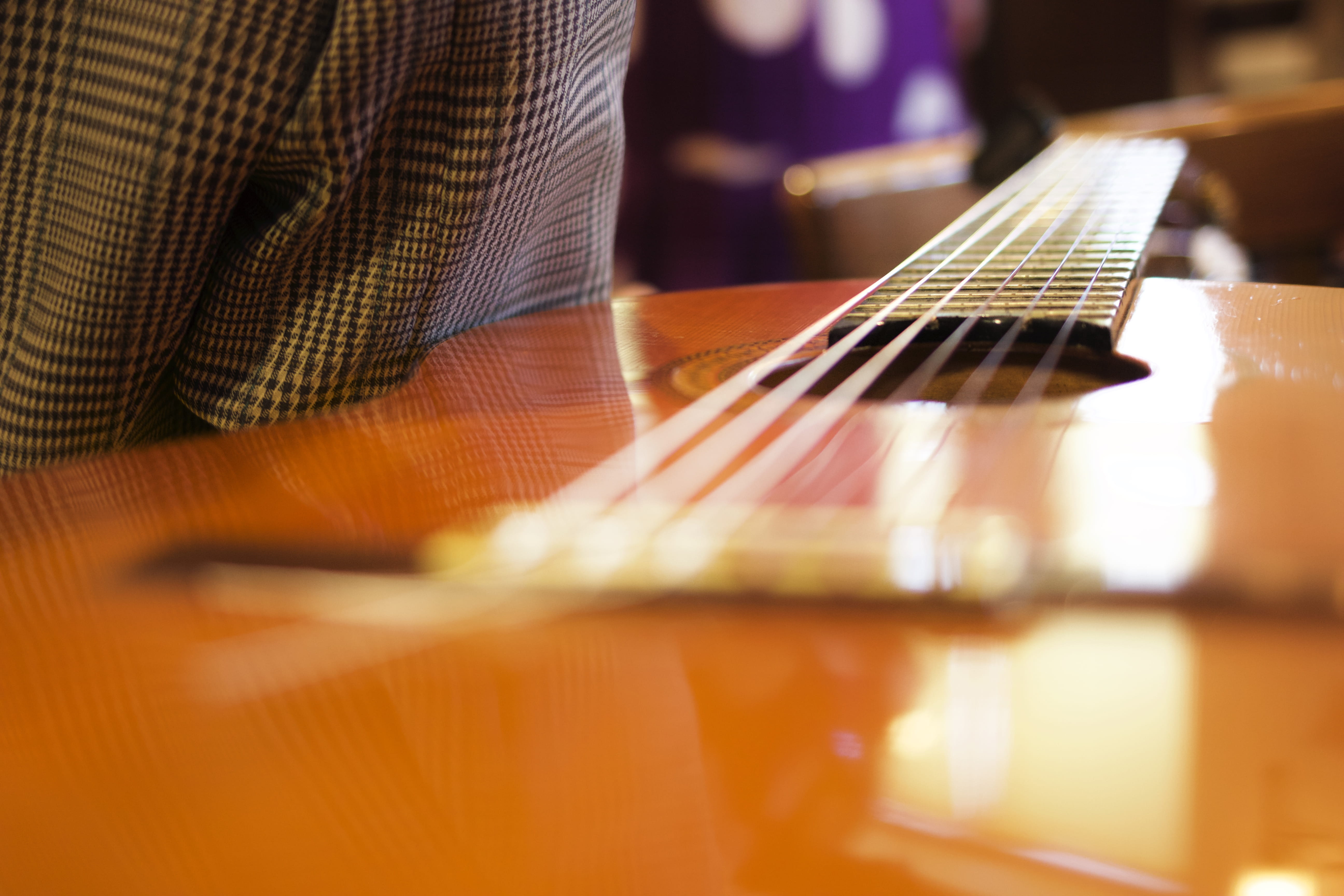 music, arts culture and entertainment, musical instrument string, adult, sagamihara, acoustic, table, 5K, occupation, flamenco, one person, skill, string instrument, HD Wallpaper