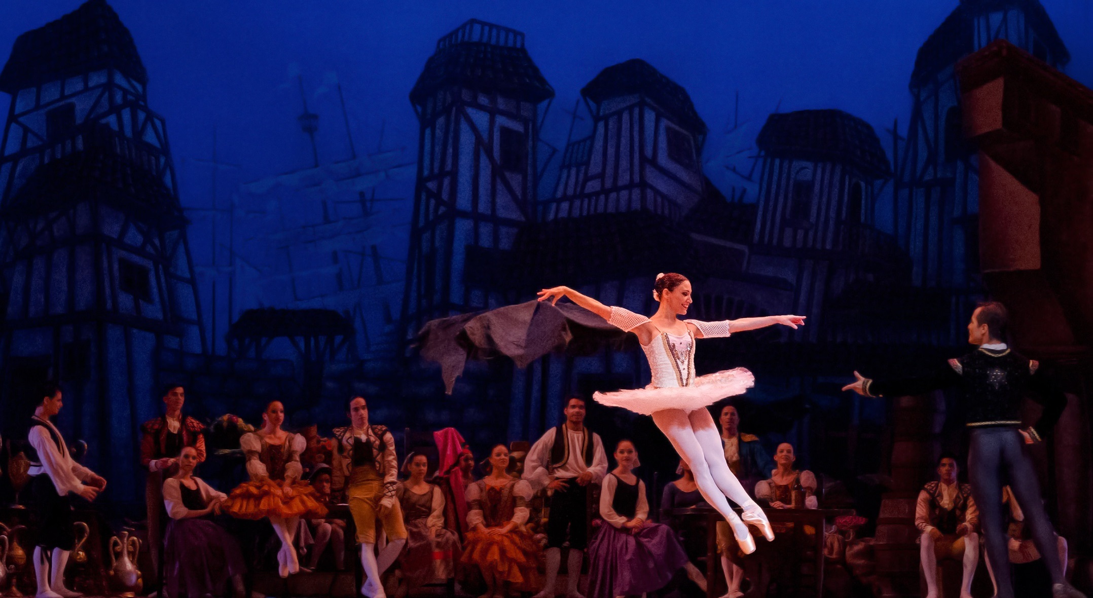 colors, event, building exterior, architecture, standing, sancho panza, performing, don quixote, crowd, dancer, arms raised, dulcinea, built structure, HD Wallpaper