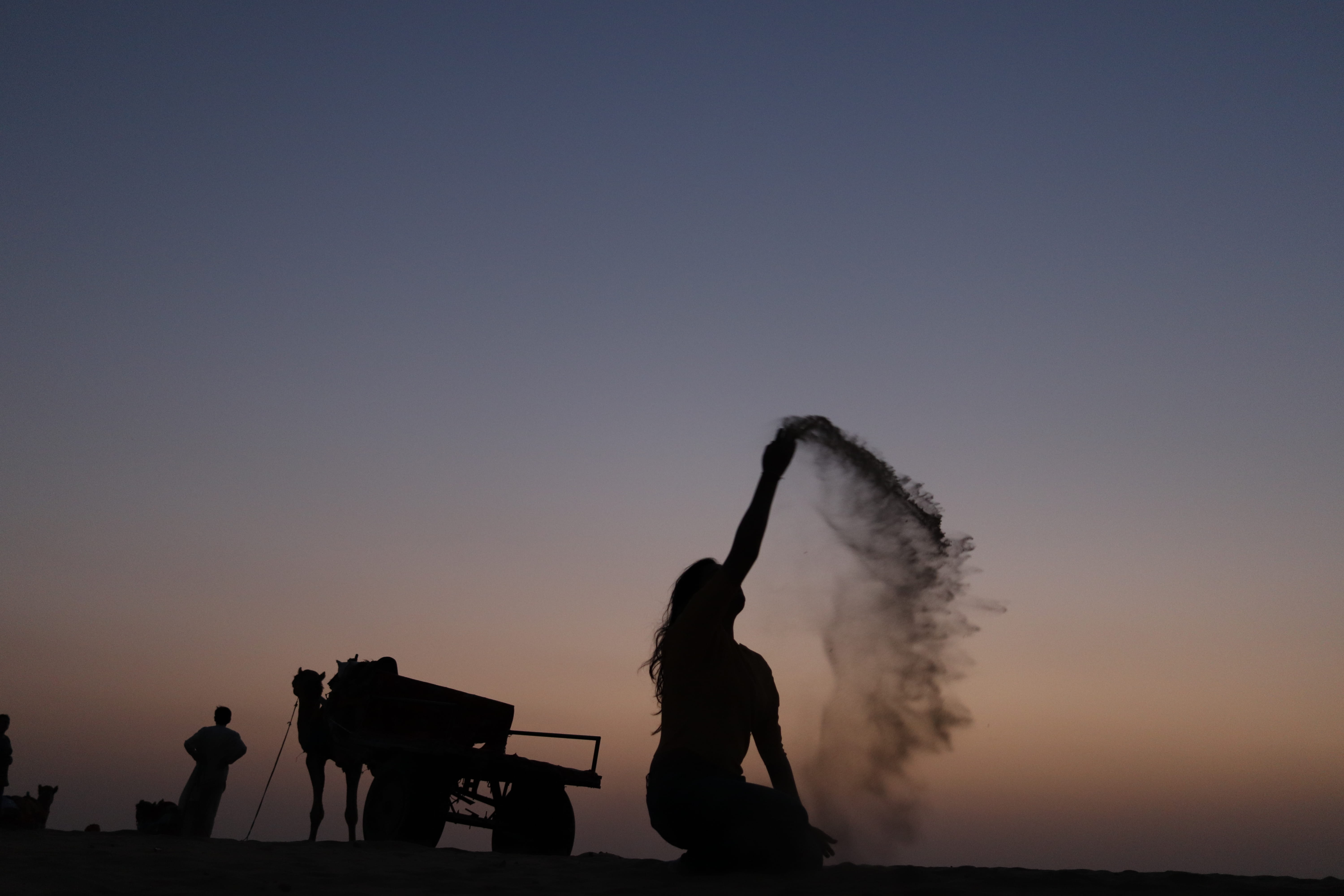 horse, adventure, group of people, sunlight, people, musical instrument, standing, person, nature, men, spoke, piano, stage, smoke - physical structure, HD Wallpaper