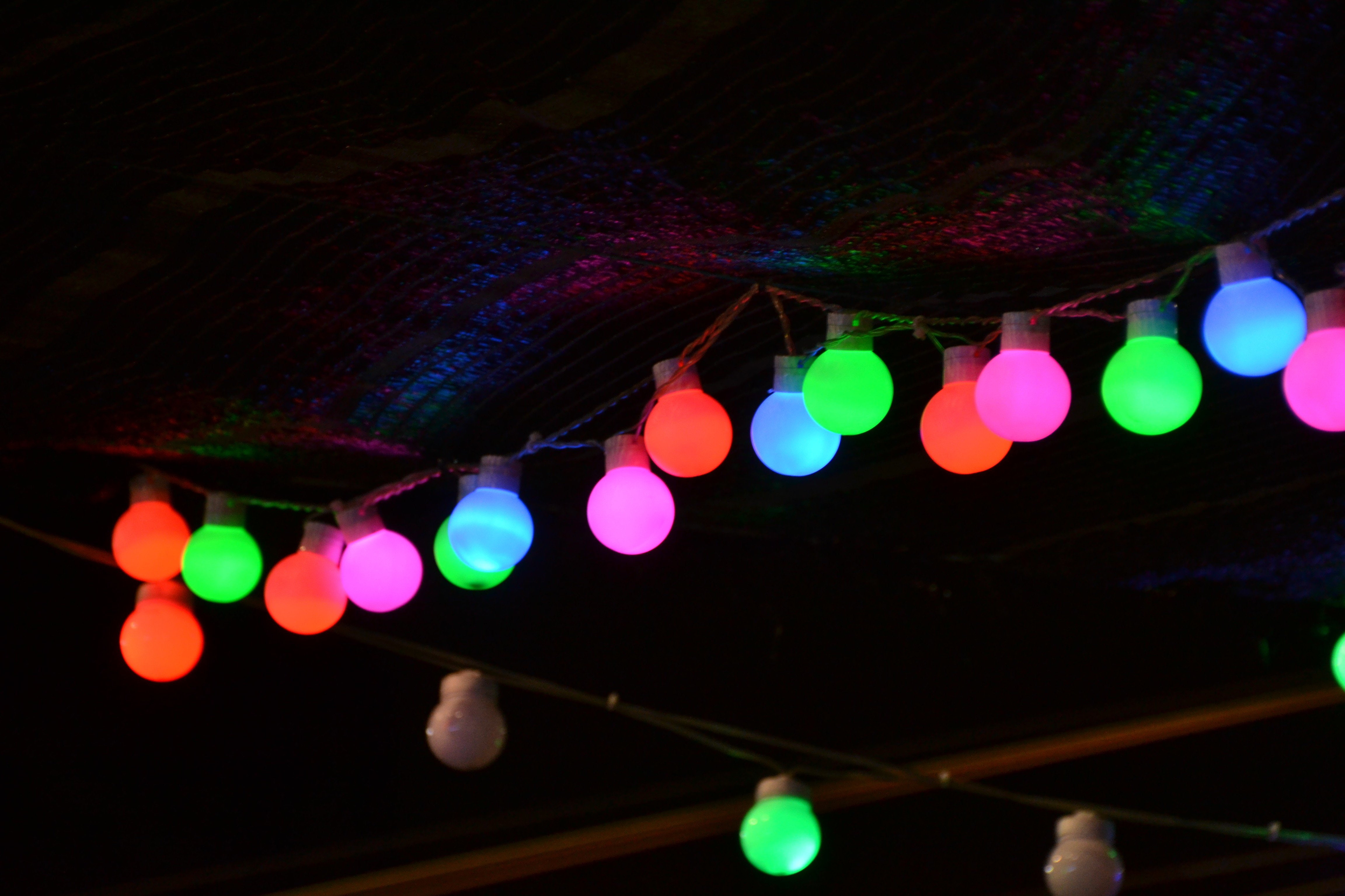 Artificial Lights, 4K, Cambodia, HD Wallpaper