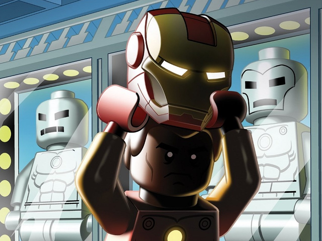 technology, male likeness, communication, representation, electric lamp, mannequin, sign, 720P, new avengers, people, cartoon, cyborg, robot, human representation, HD Wallpaper