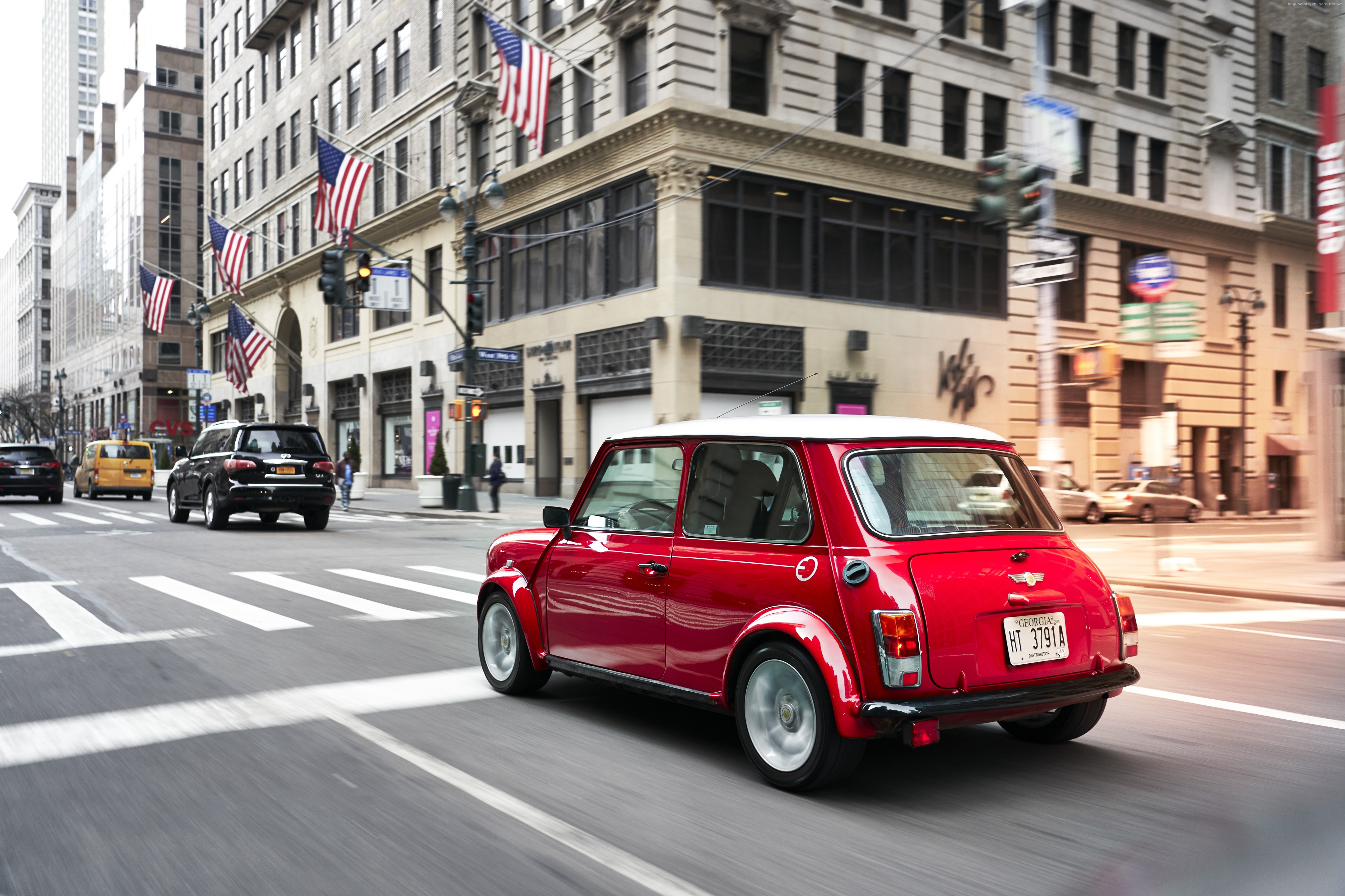 2018 Cars, electric car, 6K, 5K, Mini Electric Concept, HD Wallpaper