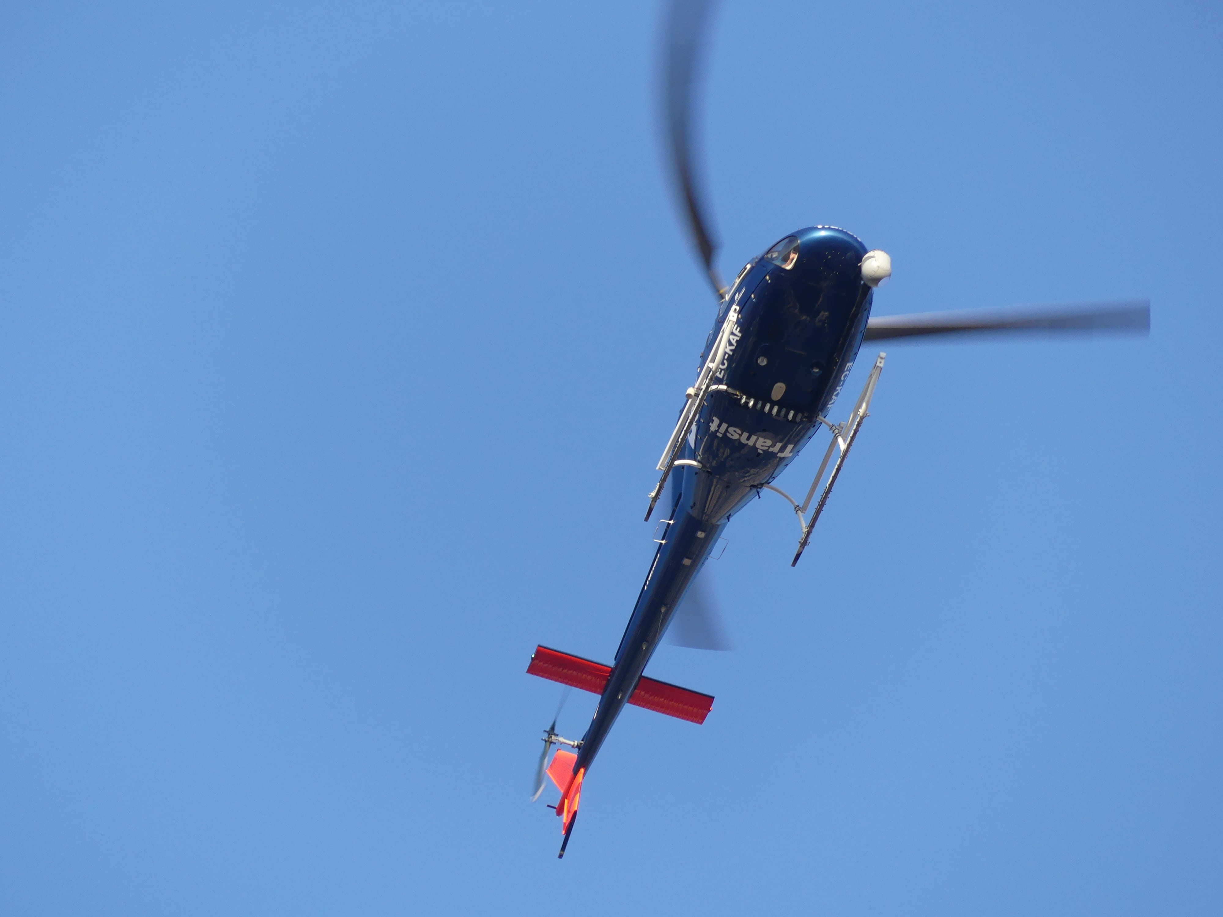 sunny, clear sky, stop, helicopter, plane, low angle view, outdoors, copy space, airshow, transportation, mode of transportation, red, no people, air vehicle, HD Wallpaper