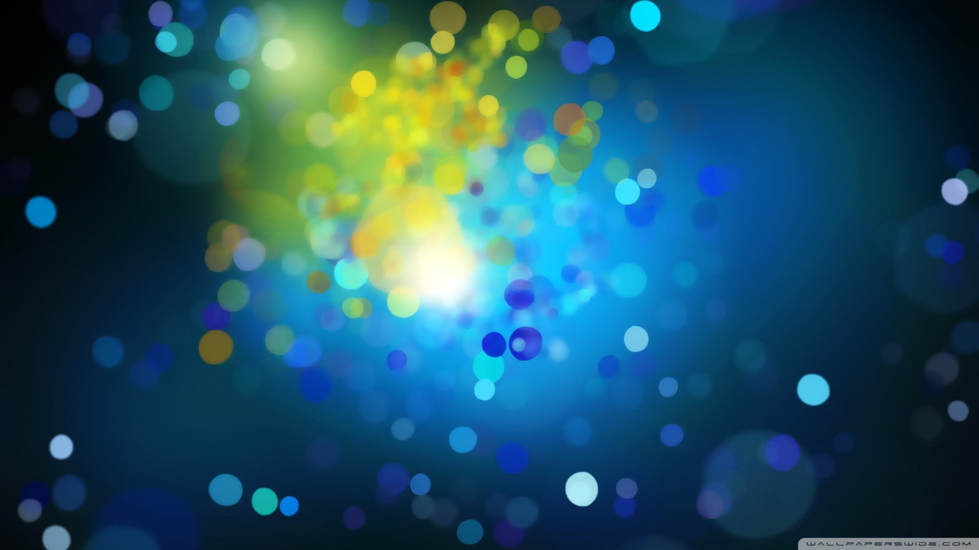 defocused, illuminated, no people, shiny, brightly lit, nightlife, celebration, 1080P, pattern, disco lights, glowing, bokeh, circle, bright, blue, multi colored, HD Wallpaper