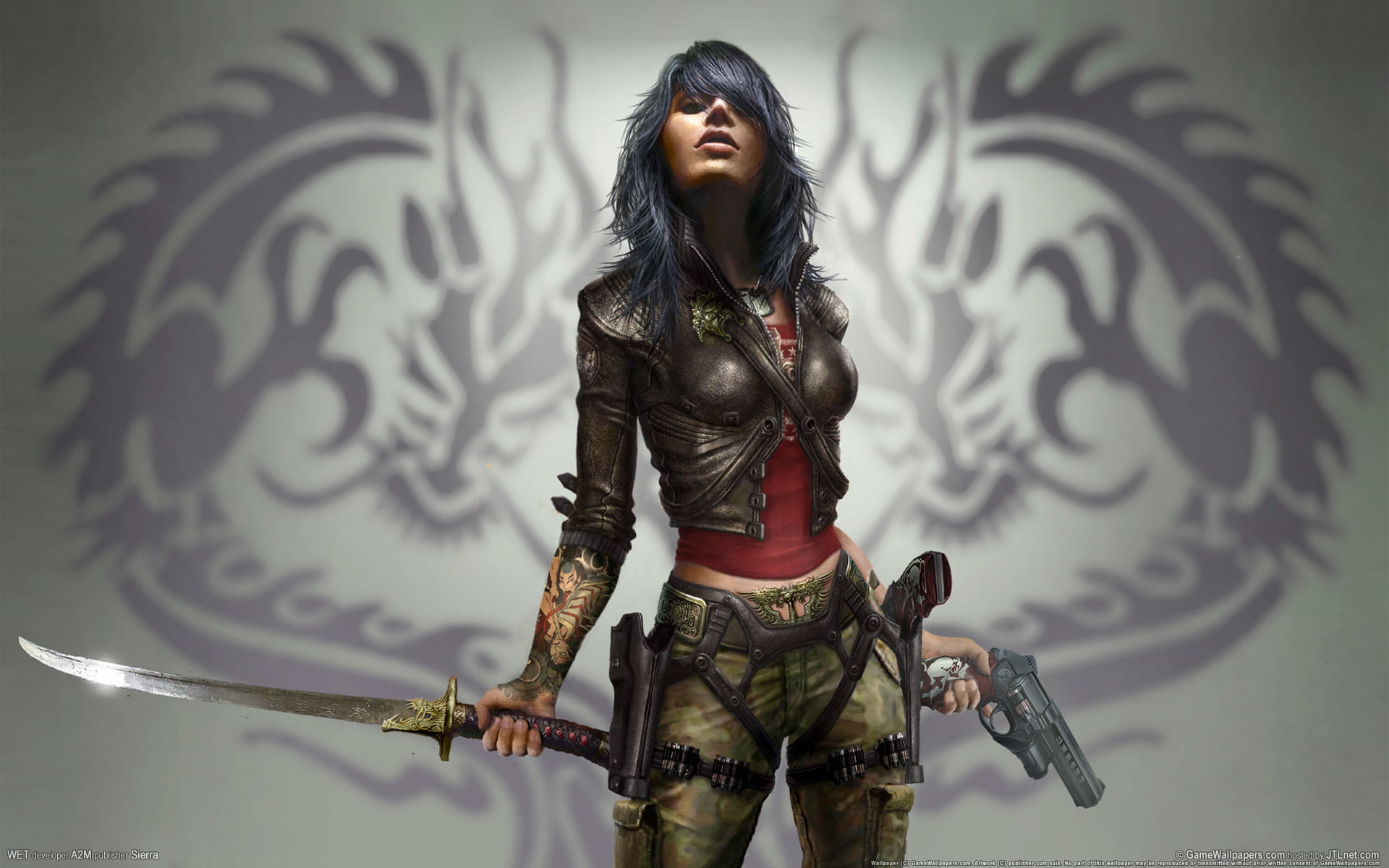 rifle, armed Forces, black hair, artificial Model, plastic, women, power, suit, creativity, torso, war, imagination, superhero, brown, sword, figurine, HD Wallpaper