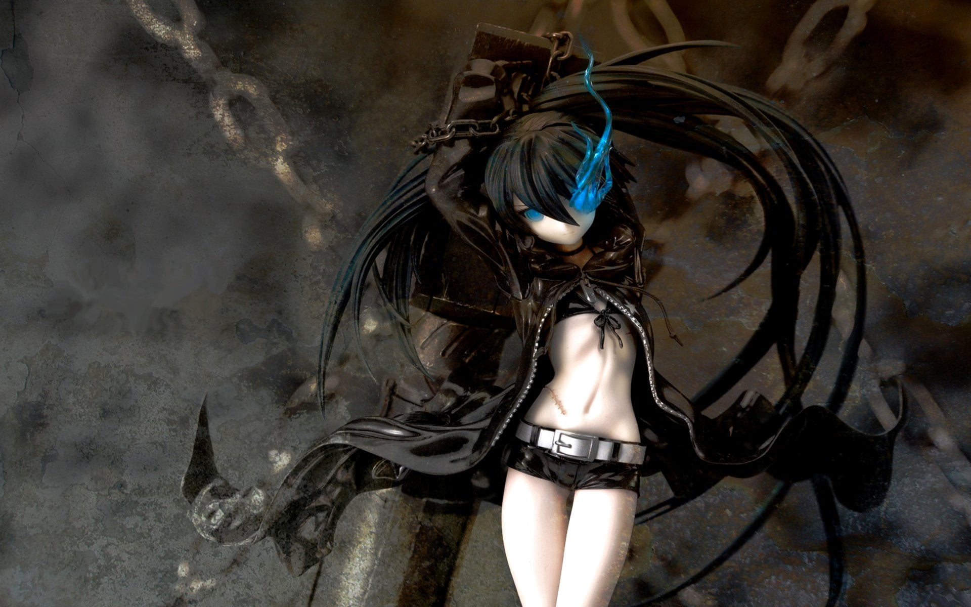toy Soldier, toy, haired, young women, indoors, horror, nature, one Person, lifestyles, fashion, obscured face, leisure activity, Black Rock Shooter, Figurine, HD Wallpaper
