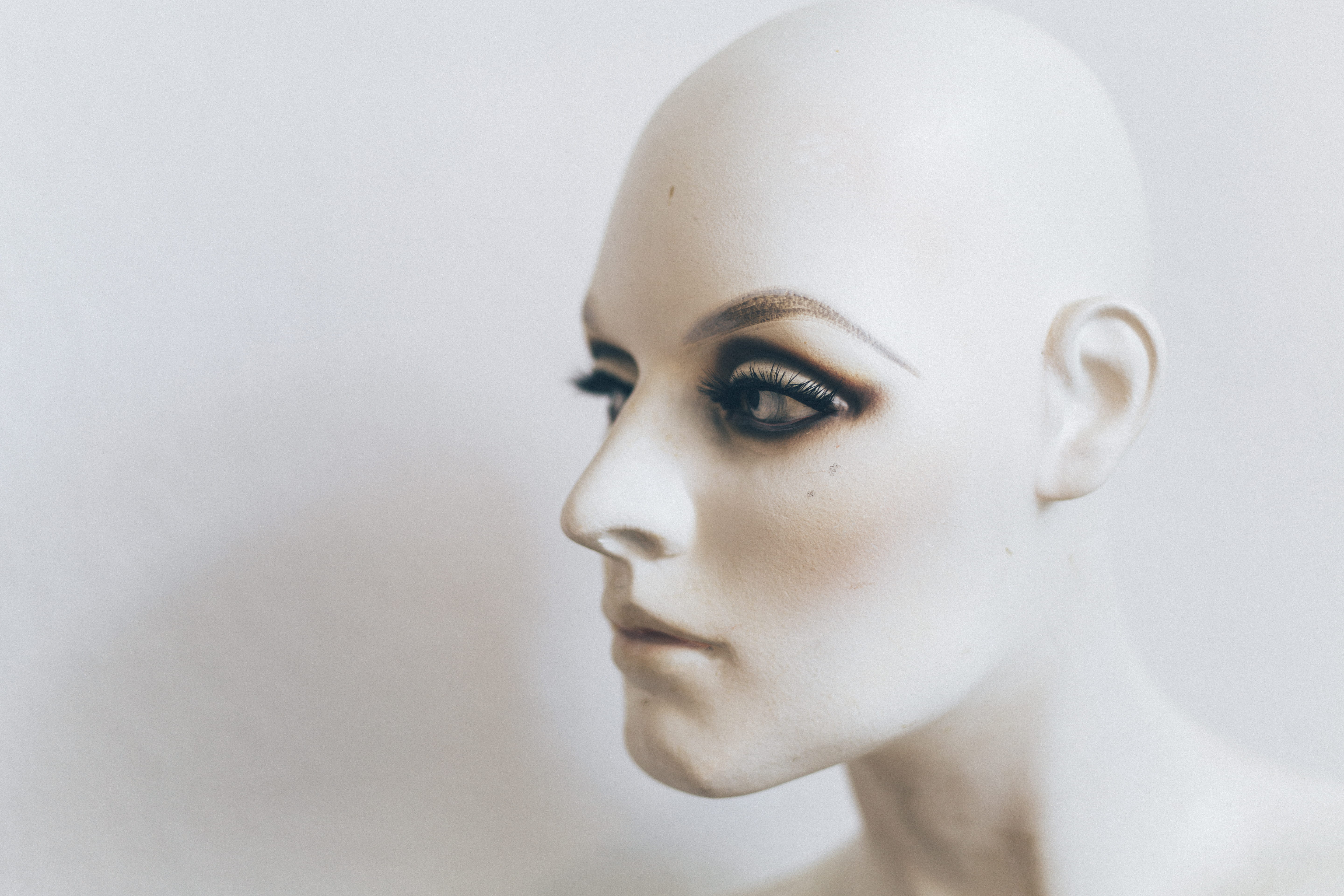 human body part, model, photo, beauty, trading, face, white, veil, photography, human face, wax, young adult, close-up, beautiful people, eyes, s, woman, HD Wallpaper