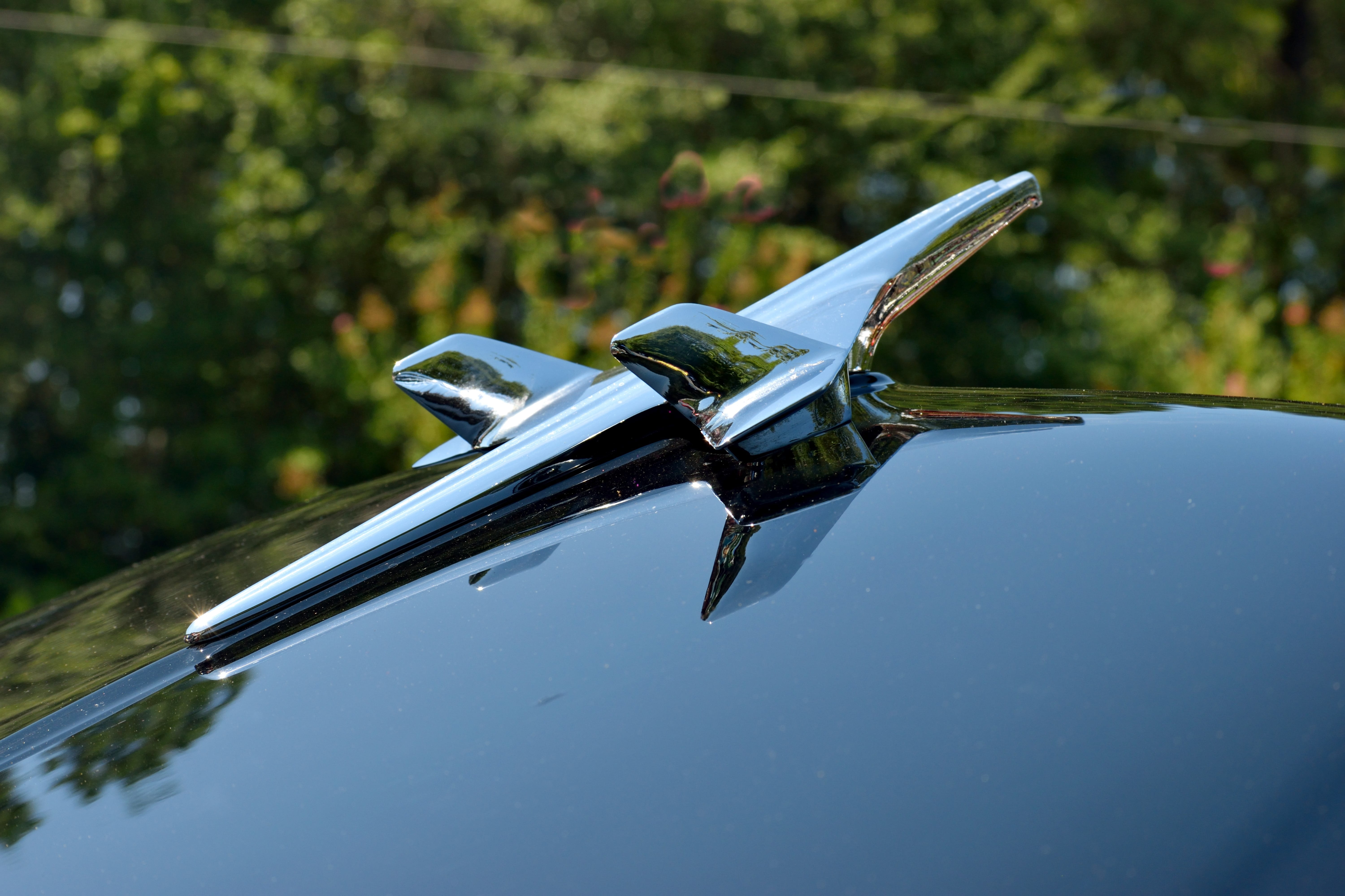 lake, motion, hood ornament, classic, day, chrome, mode of transportation, nature, water, air vehicle, design, transportation, no people, reflection, auto, HD Wallpaper