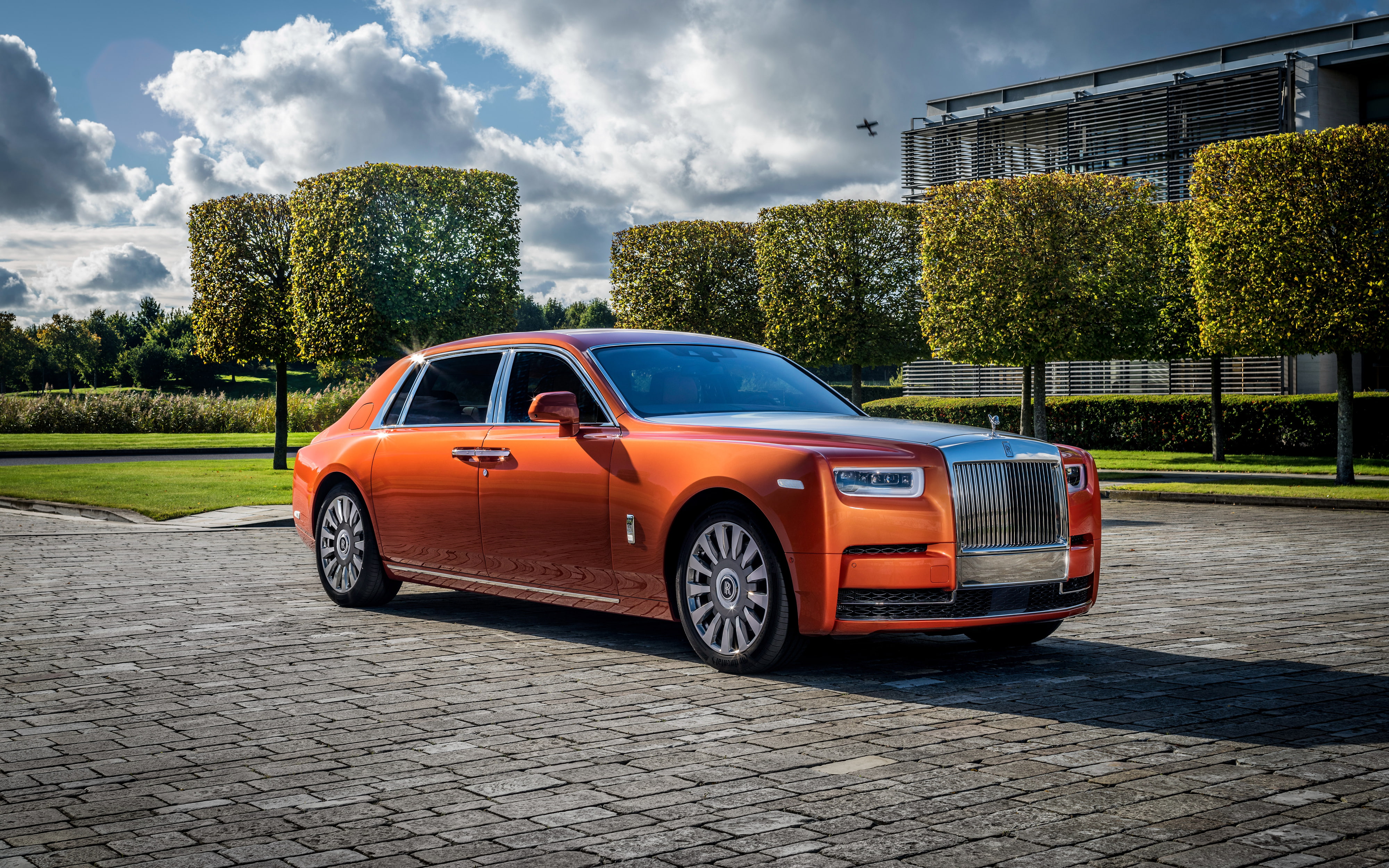 Rolls, k, Phantom, Royce, 2017, India, 4K, EWB, Star, HD Wallpaper