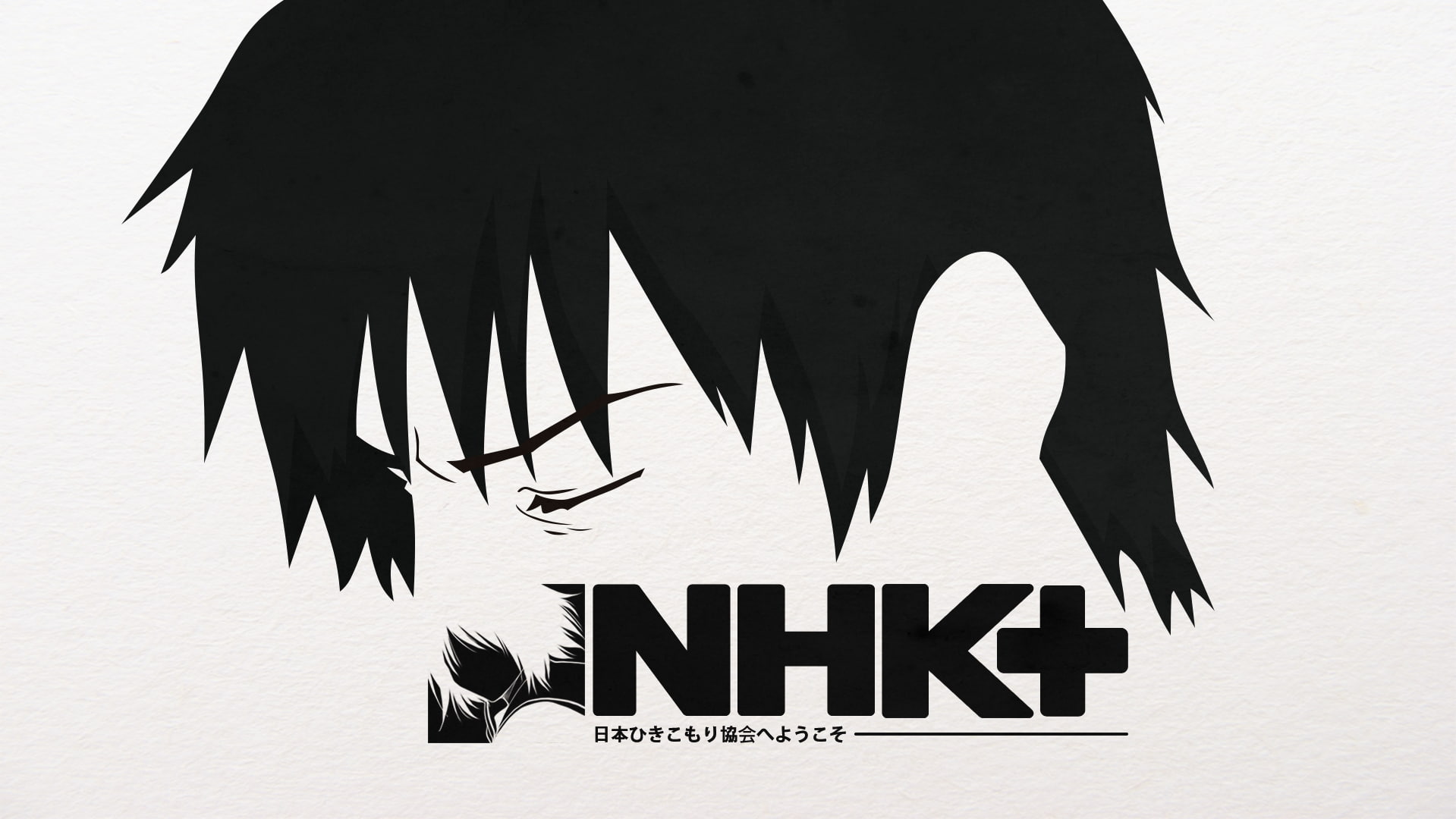 Welcome to the NHK, no people, close-up, indoors, anime, art and craft, paper, western script, design, 720P, black color, arrow symbol, wall - building feature, HD Wallpaper