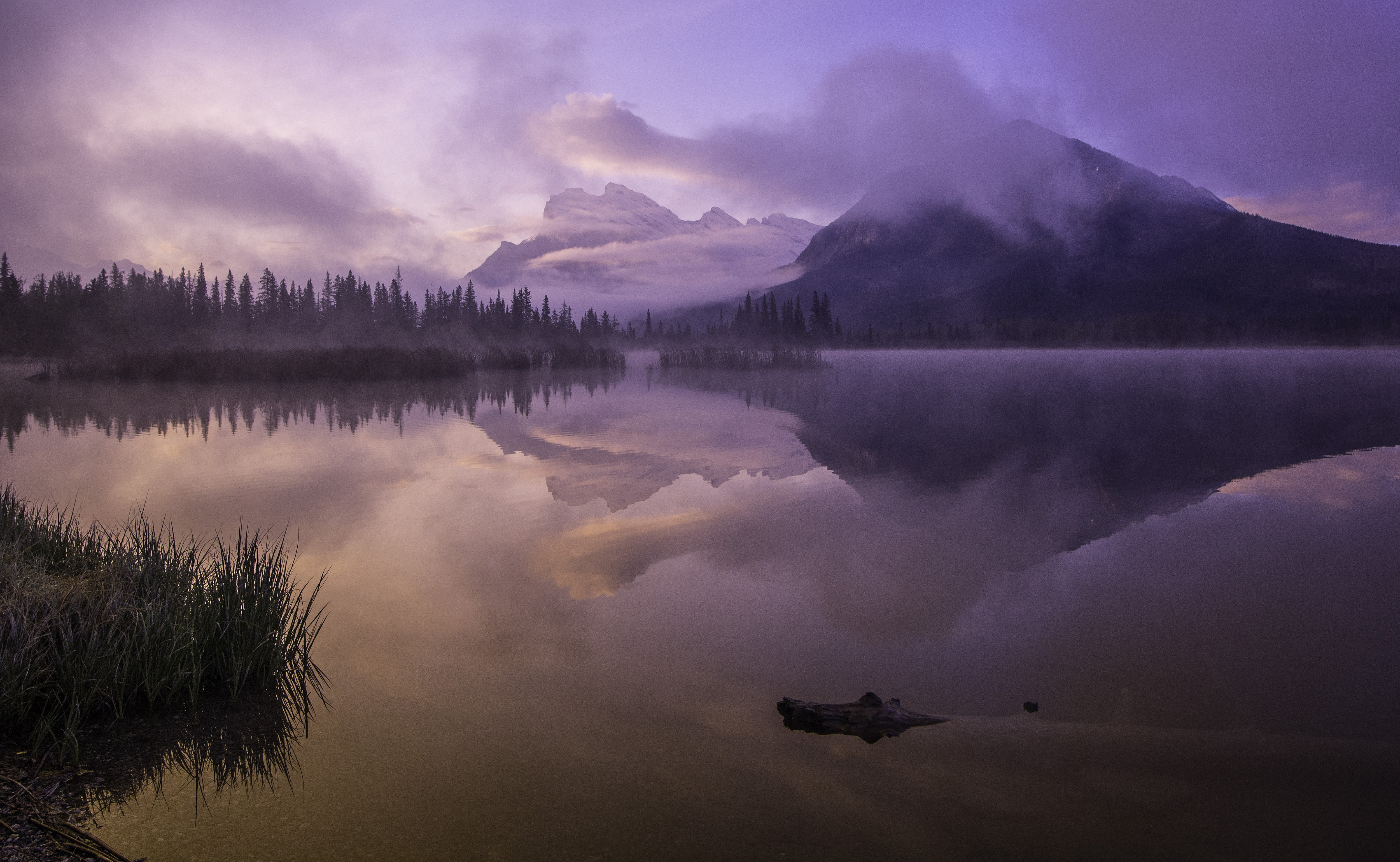 reflection, water, mountains, body, 4K, mountain range, tree, landscape, outdoors, tranquil scene, cloud - sky, reflection lake, scenics - nature, environment, HD Wallpaper