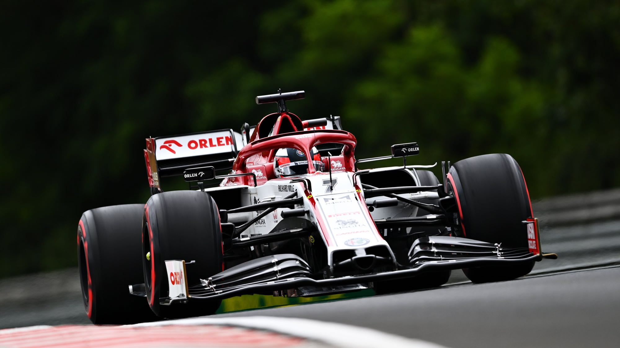 Kimi Raikkonen, Alfa Romeo, 1080P, Alfa Romeo C39, Antonio GIOVINAZZI, race tracks, HD Wallpaper