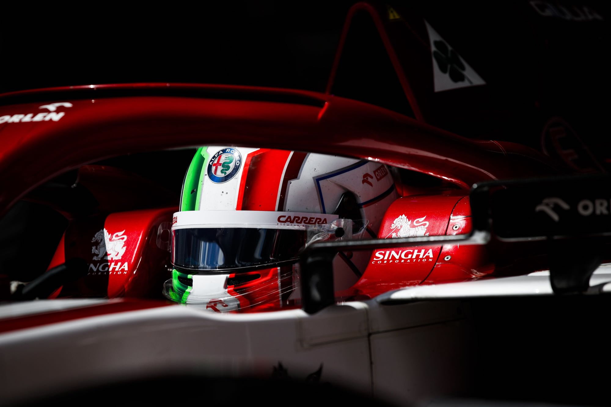 Alfa Romeo C39, race tracks, Antonio GIOVINAZZI, Alfa Romeo, Kimi Raikkonen, 1080P, HD Wallpaper
