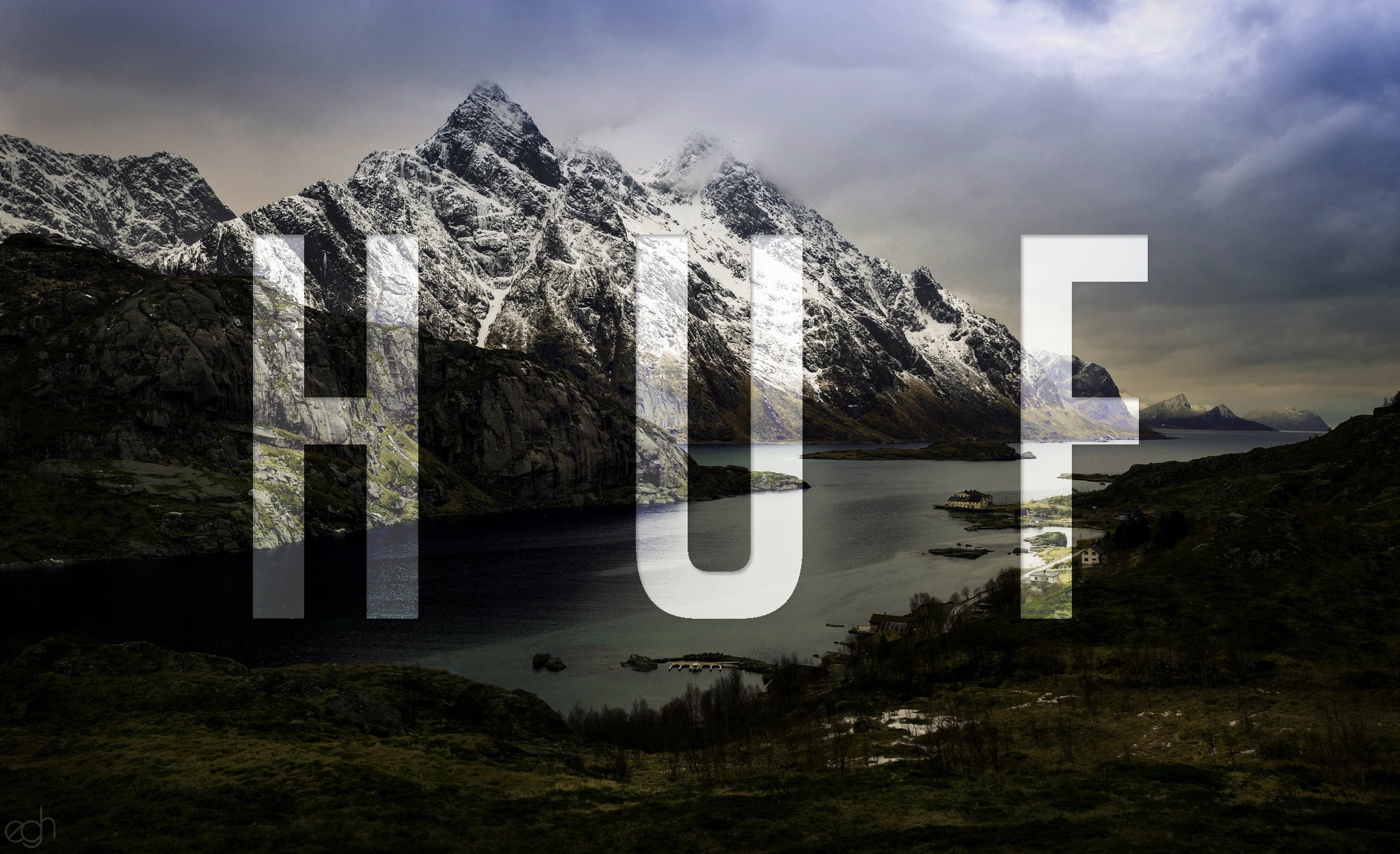 writing, 1080P, nature, huf, river, mountain, HD Wallpaper
